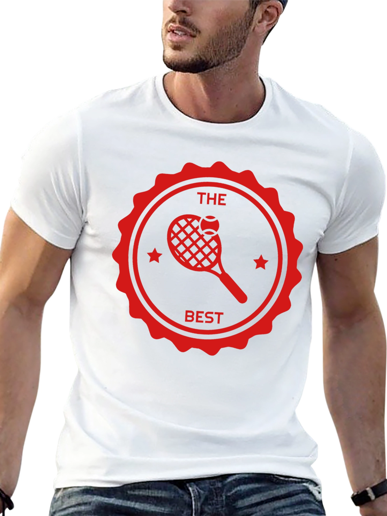 The Best Tennis Graphic T-Shirt