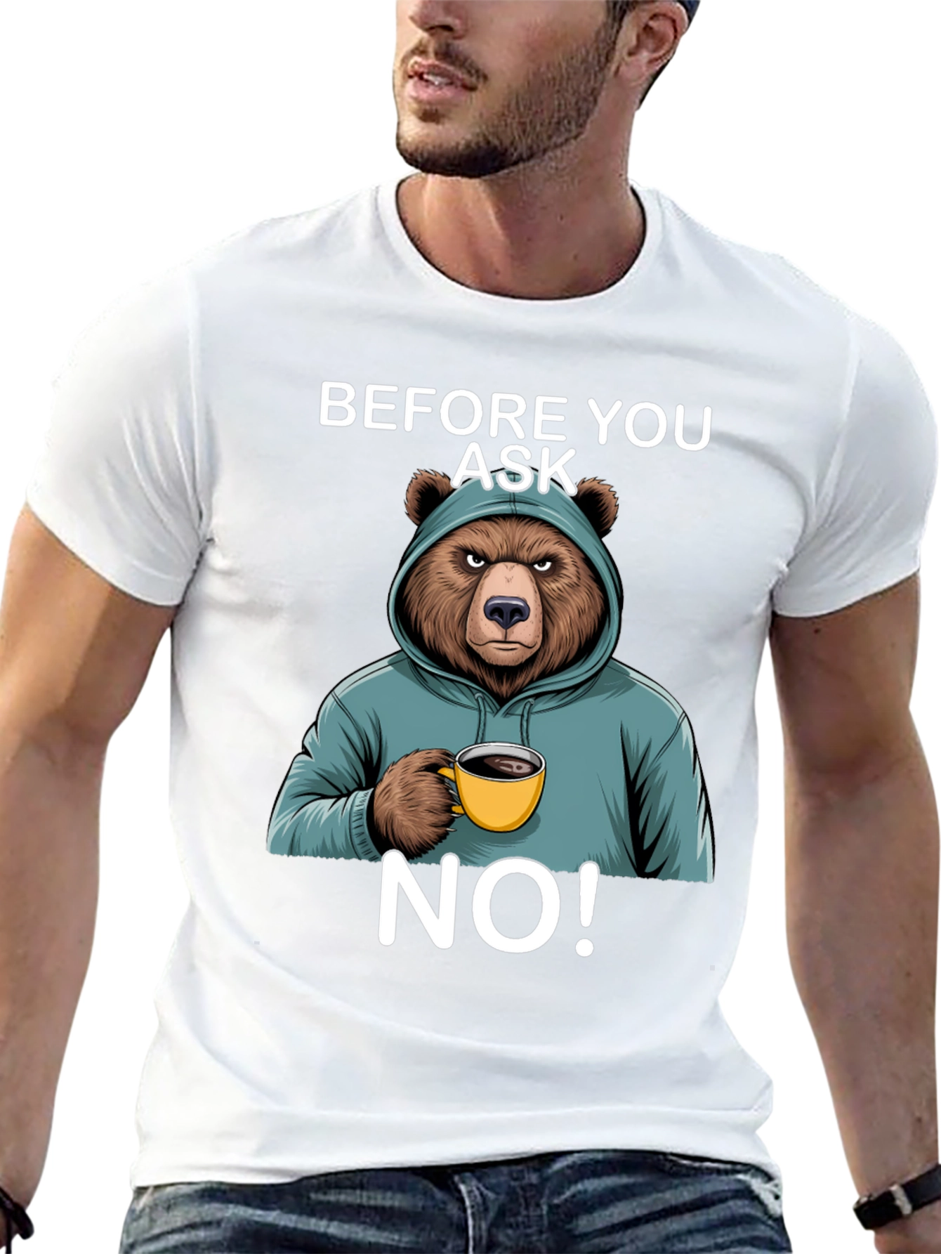 Bear Before You Ask No T-Shirt