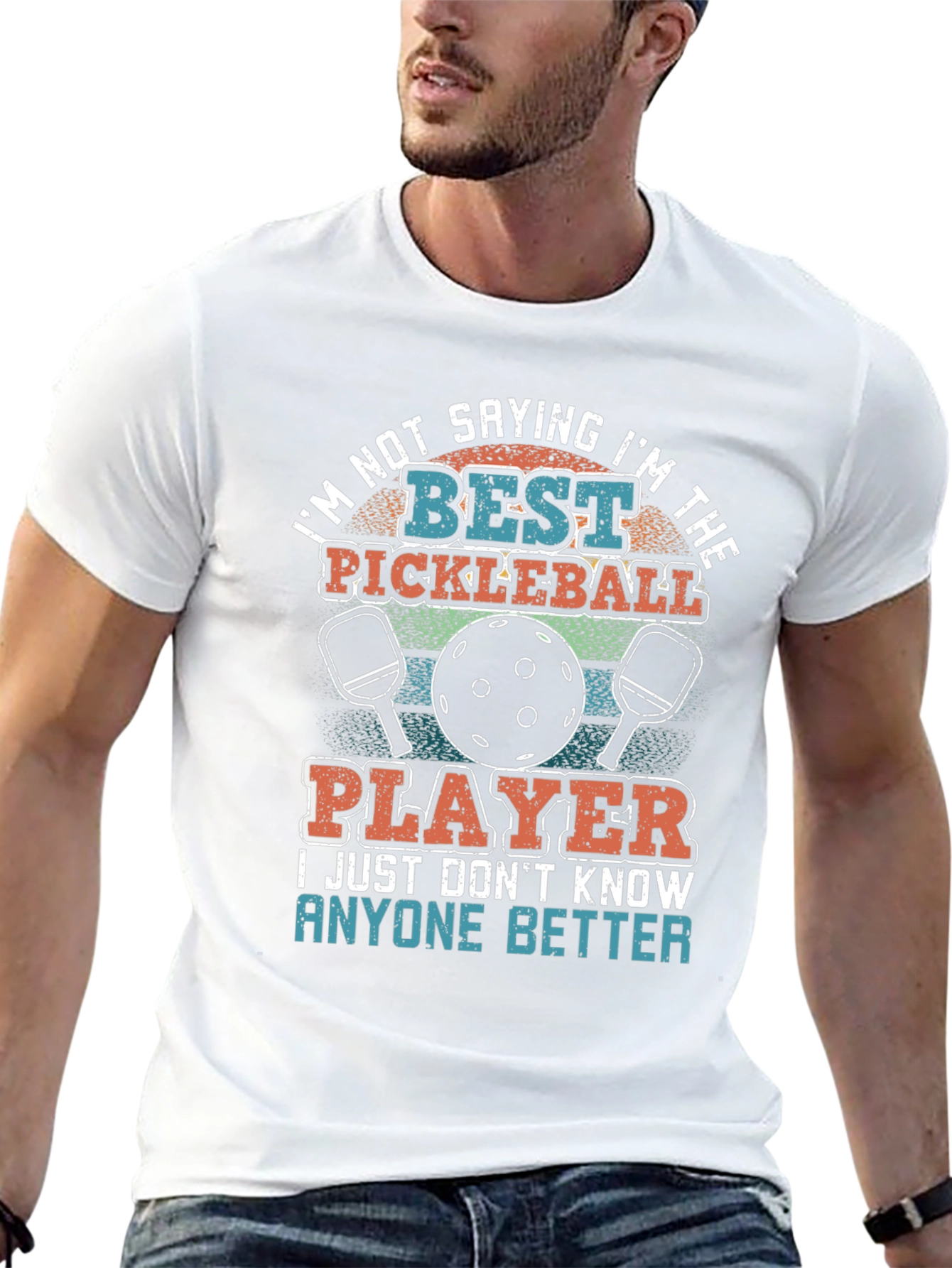 Best Pickleball Player Graphic T-Shirt