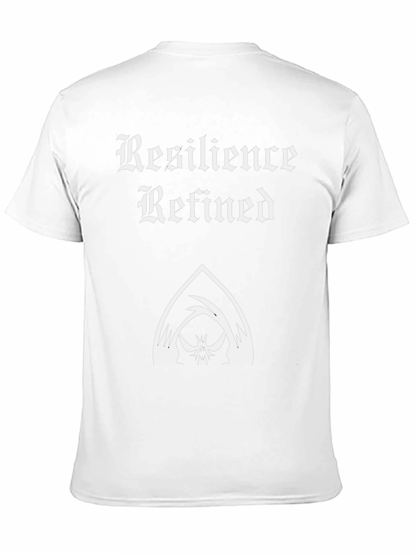 Resilience Refined Graphic Tee - Black Cotton Blend