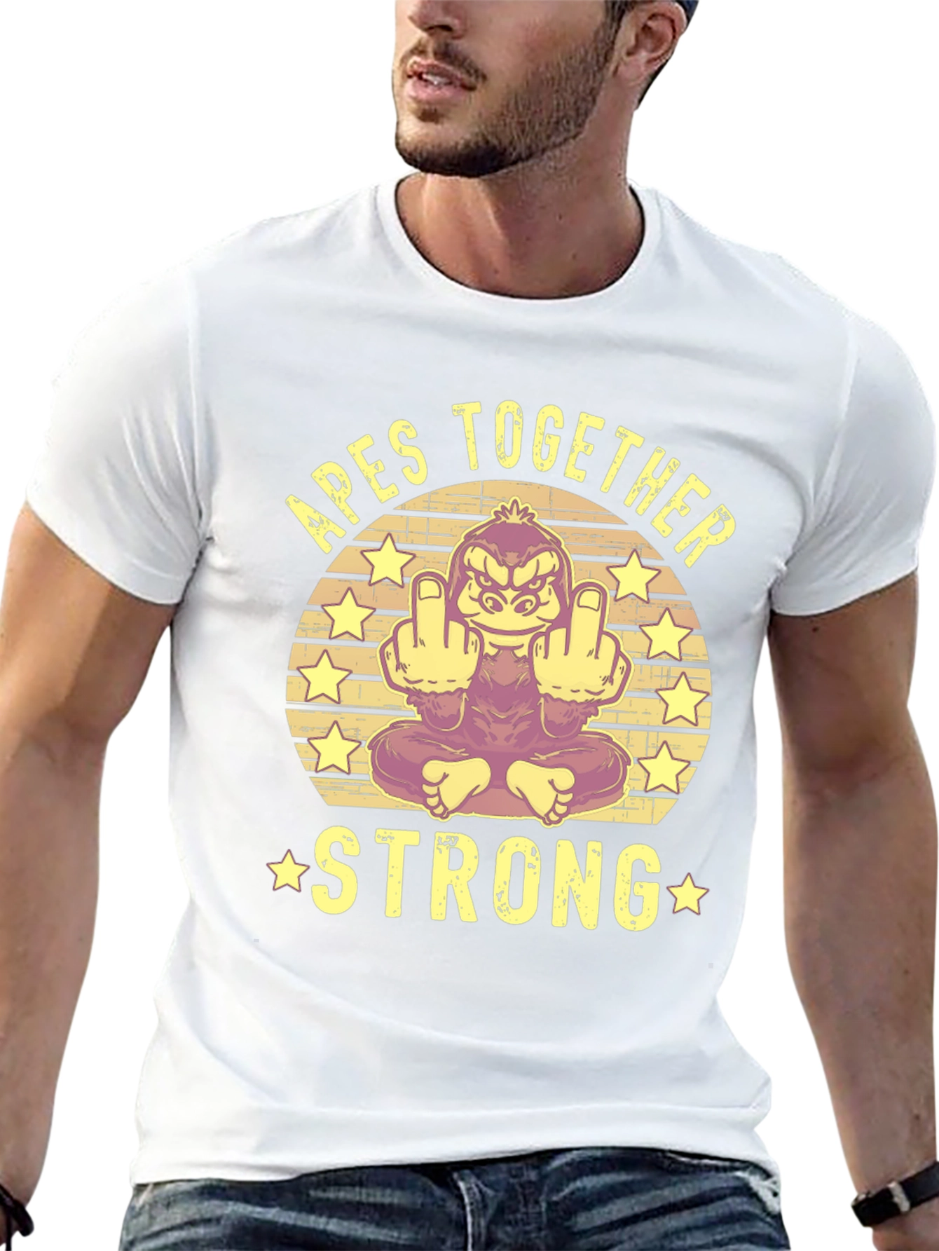 Apes Together Strong Graphic Tee