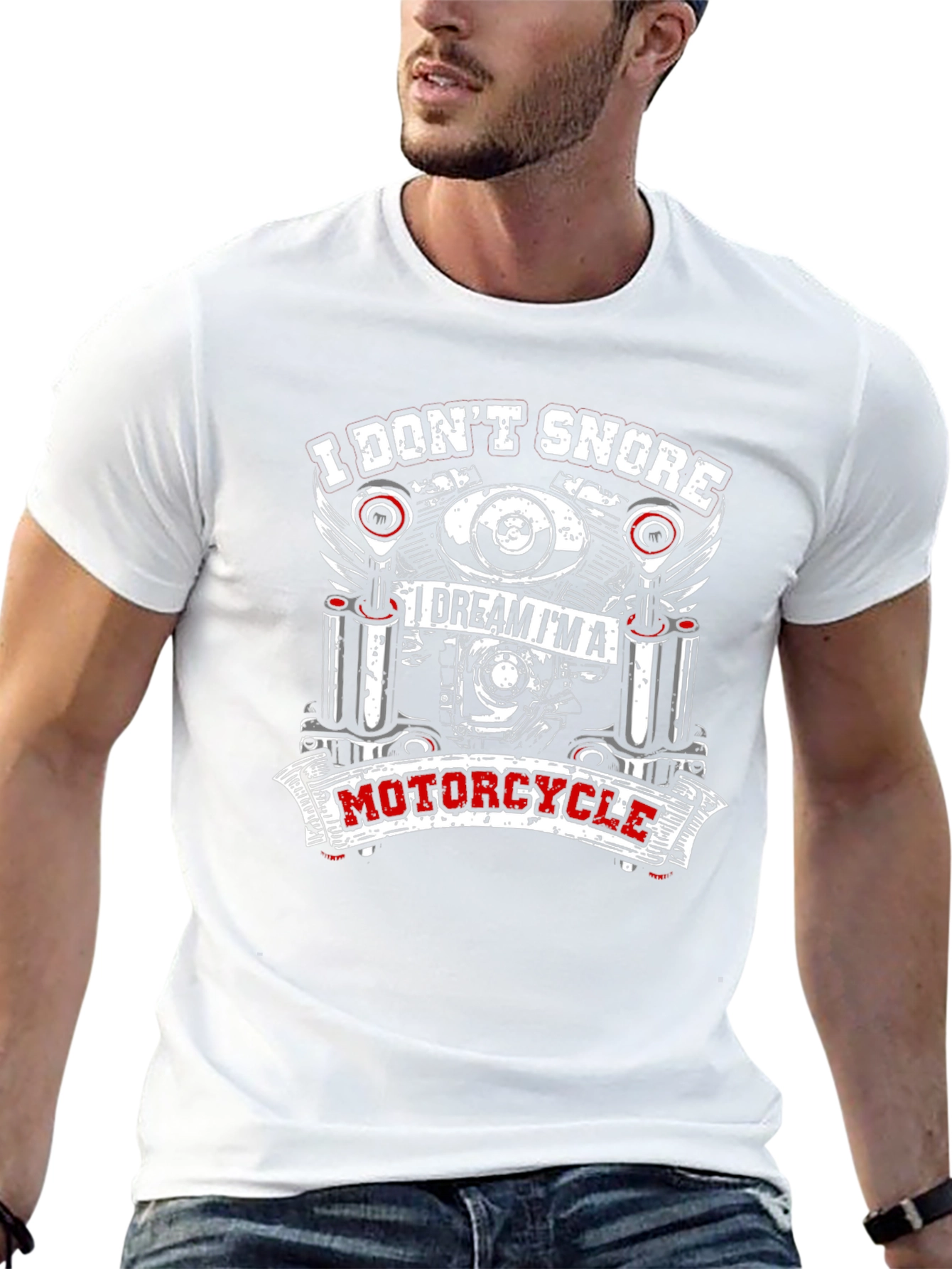 I Dont Snore Motorcycle T-Shirt