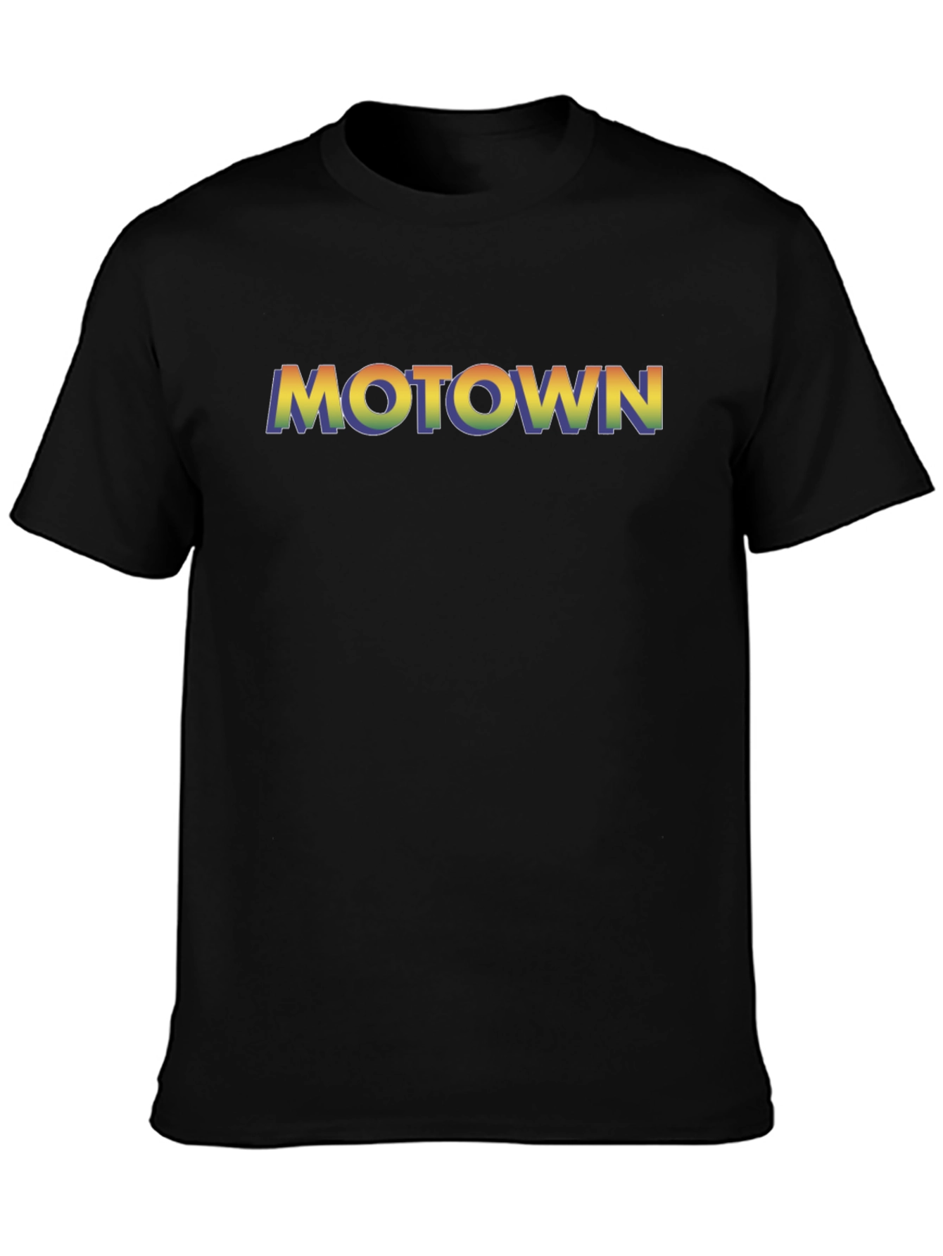 Motown Rainbow Text T-Shirt