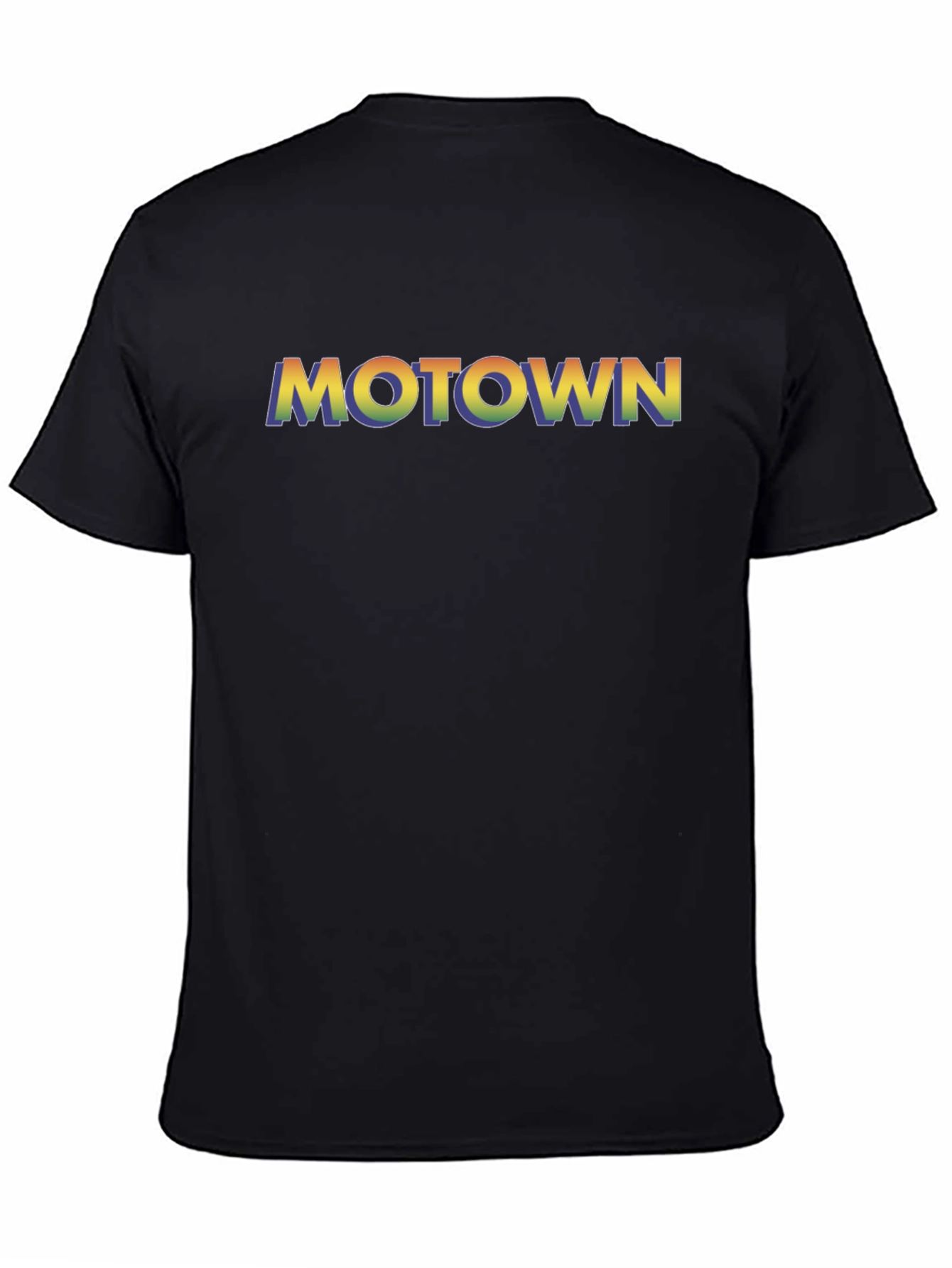 Motown Rainbow Text T-Shirt