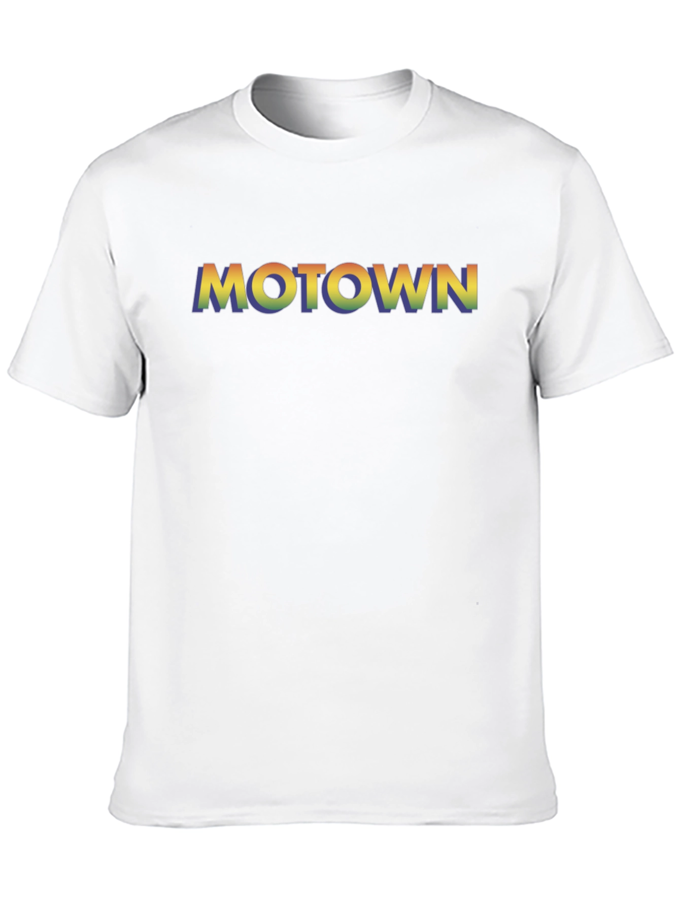 Motown Rainbow Text T-Shirt