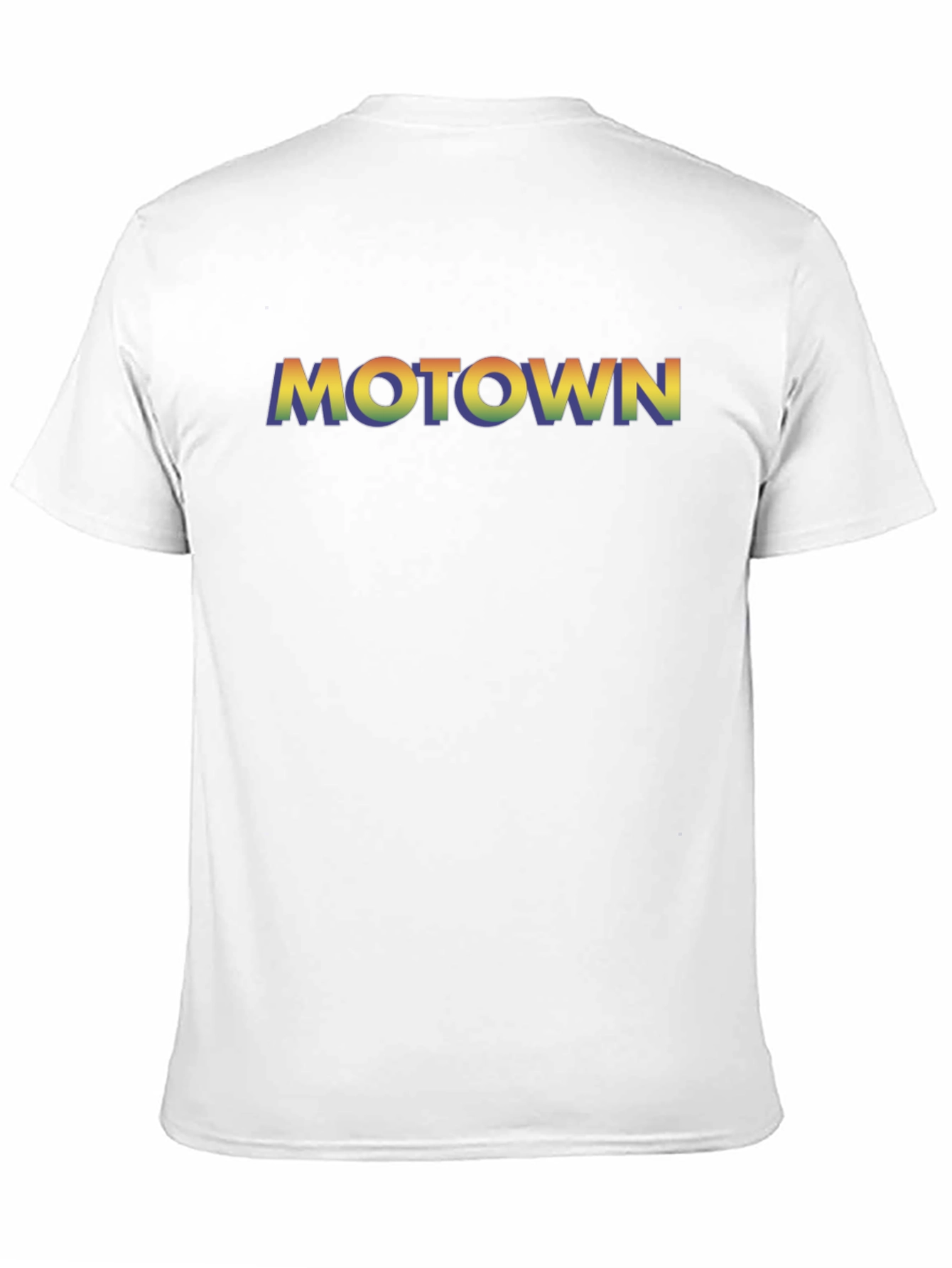 Motown Rainbow Text T-Shirt