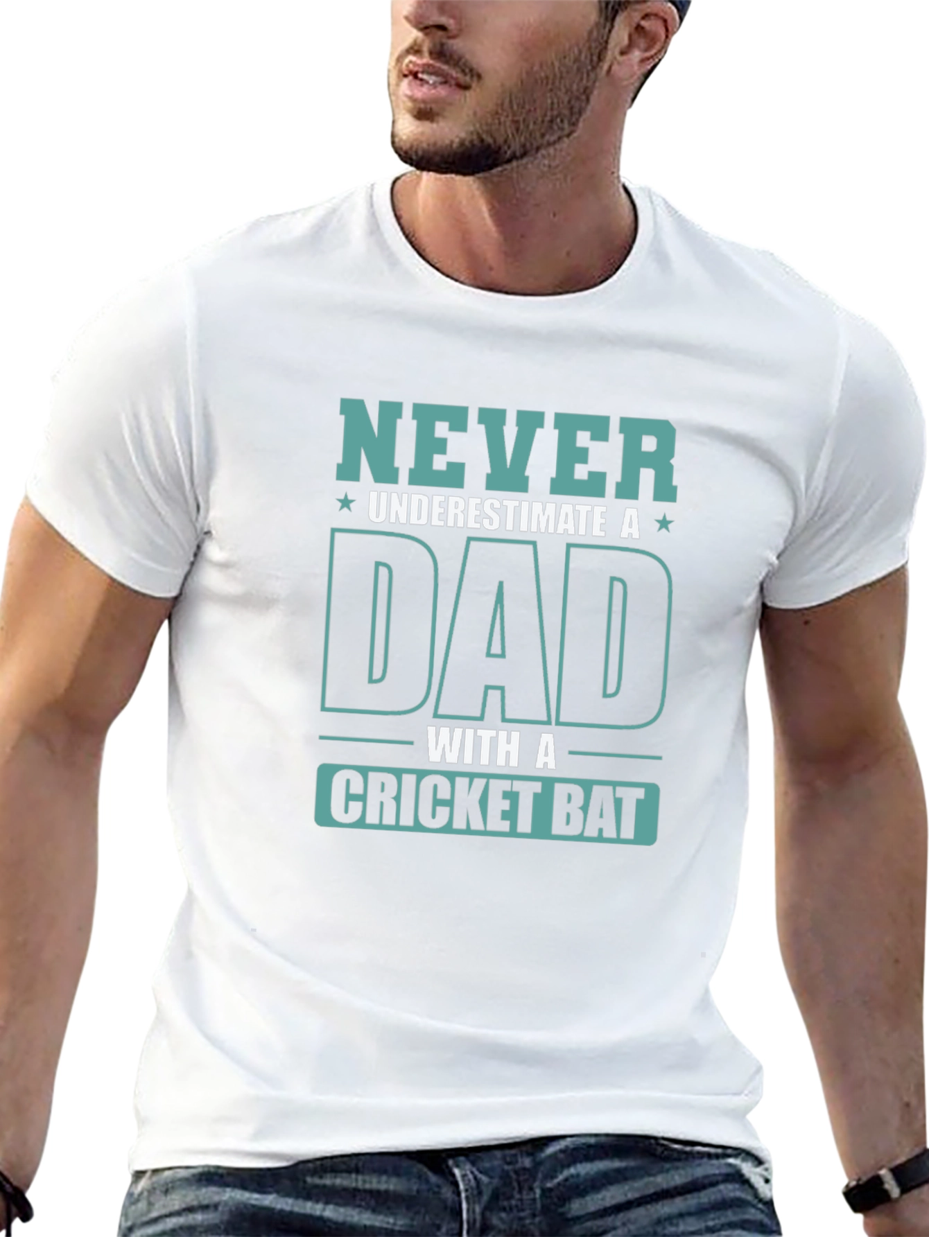 Never Underestimate a Dad T-Shirt