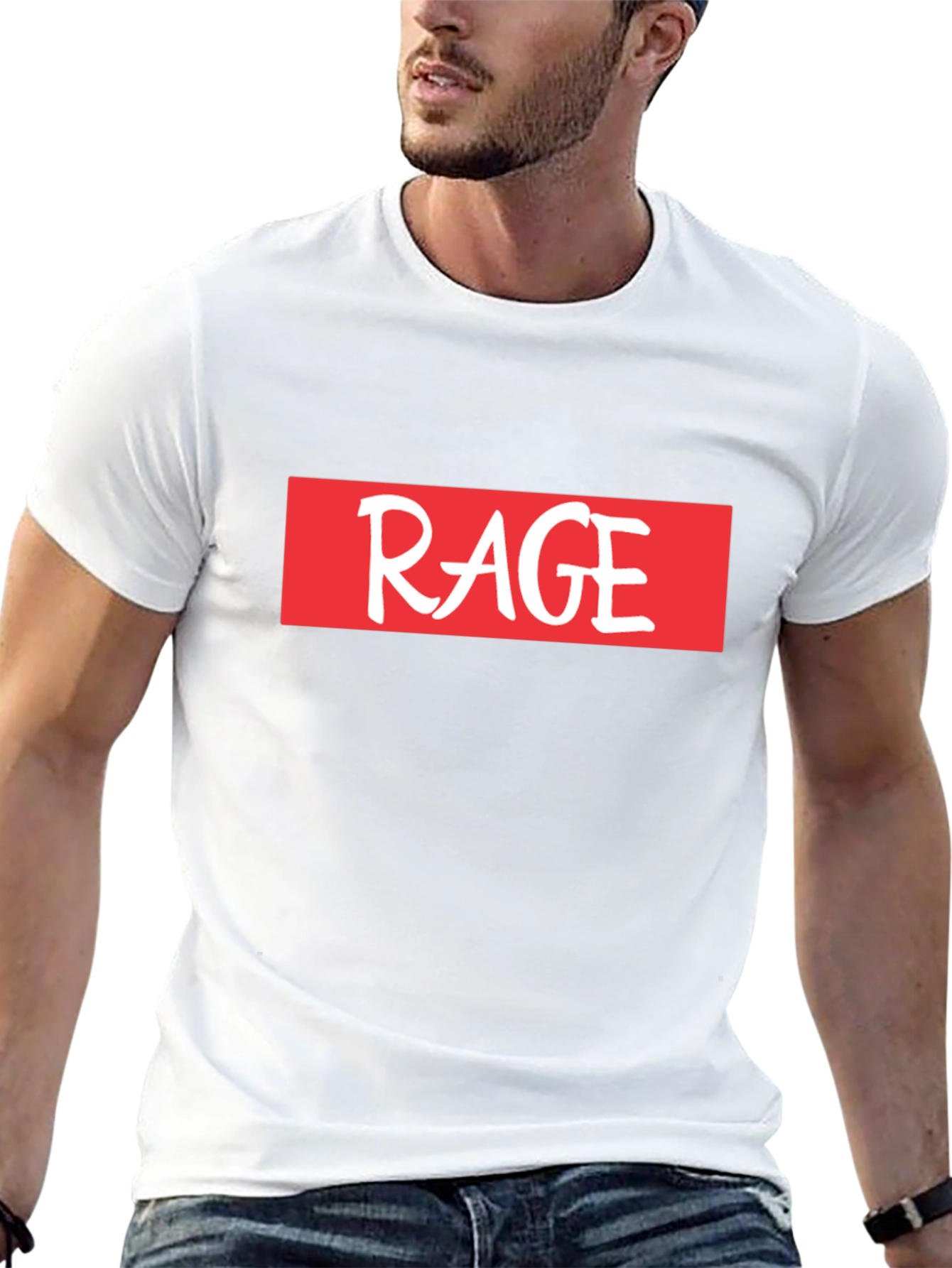 Rage Graphic Tee - Bold Streetwear Style