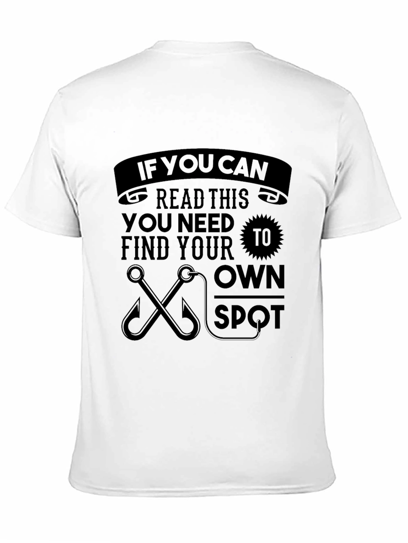 Funny Fishing T-Shirt - If You Can Read This