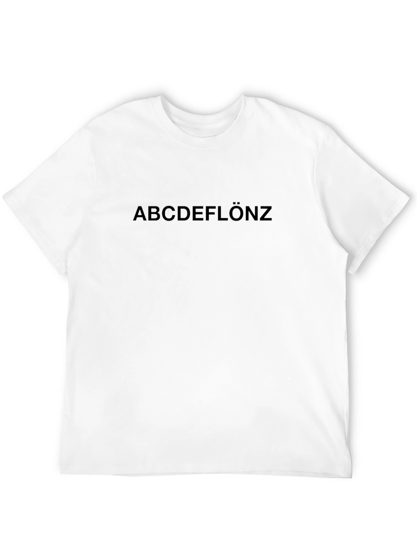 ABCDEFLÖNZ Black T-Shirt