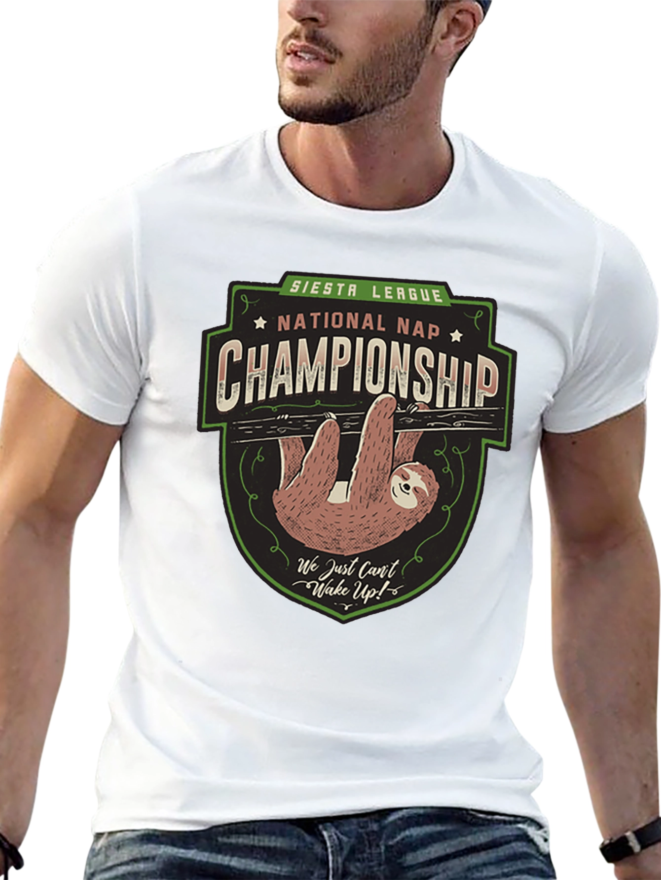 Siesta League National Nap Championship T-Shirt