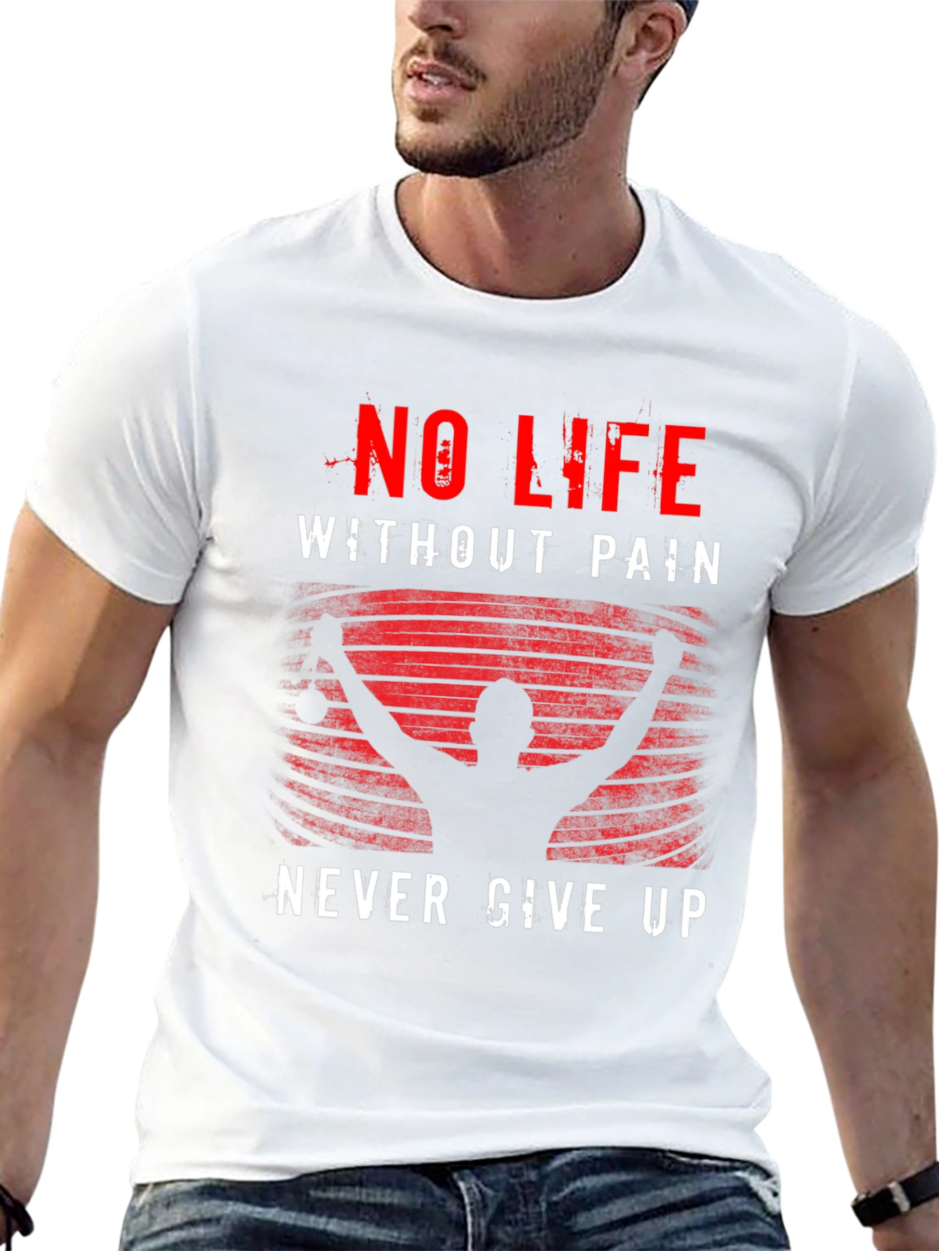 No Life Without Pain Graphic Tee