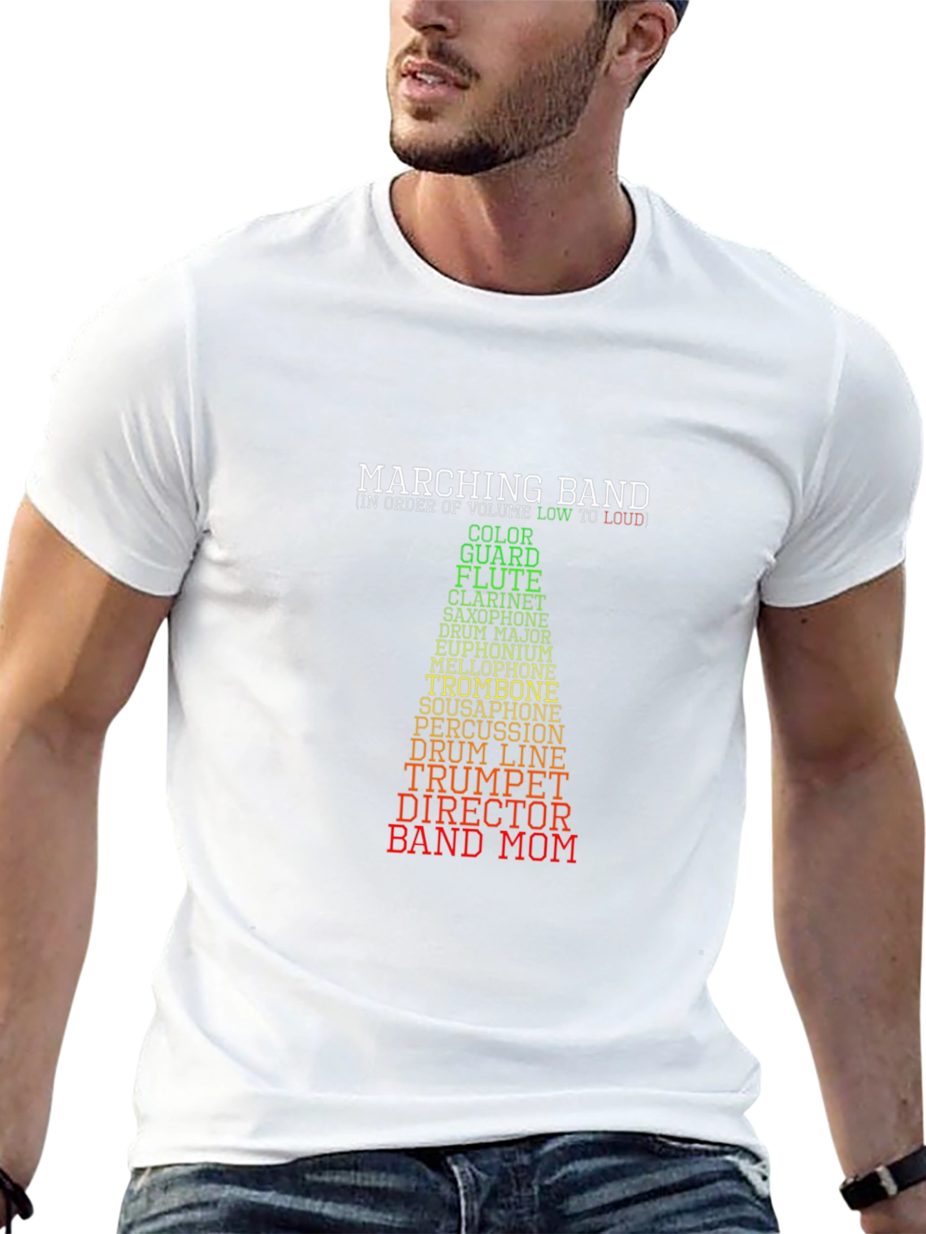 Marching Band Instrument Volume T-Shirt