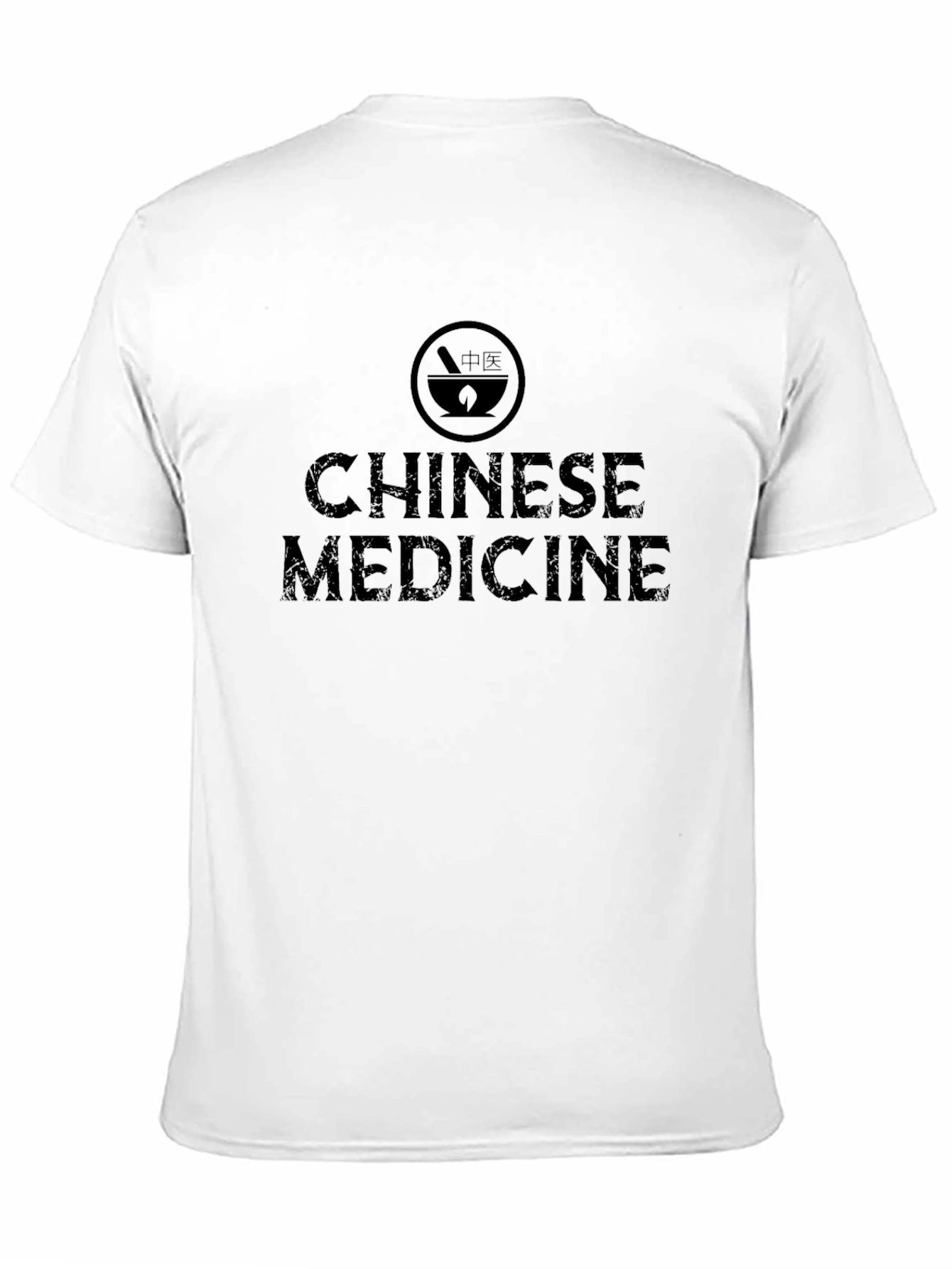 Chinese Medicine Graphic Tee - Modern Comfort