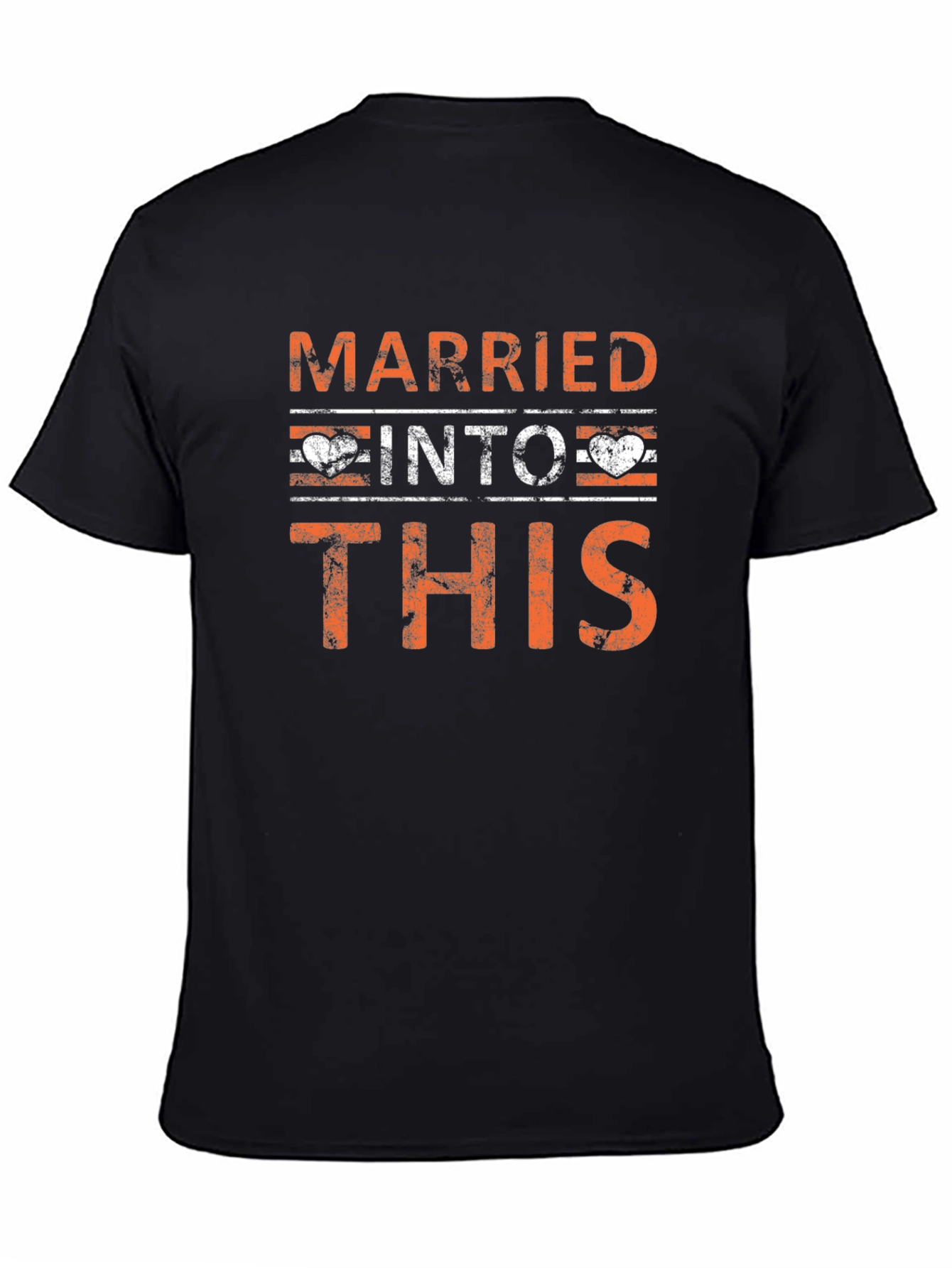 Married Into This Graphic Tee - Black Cotton Shirt