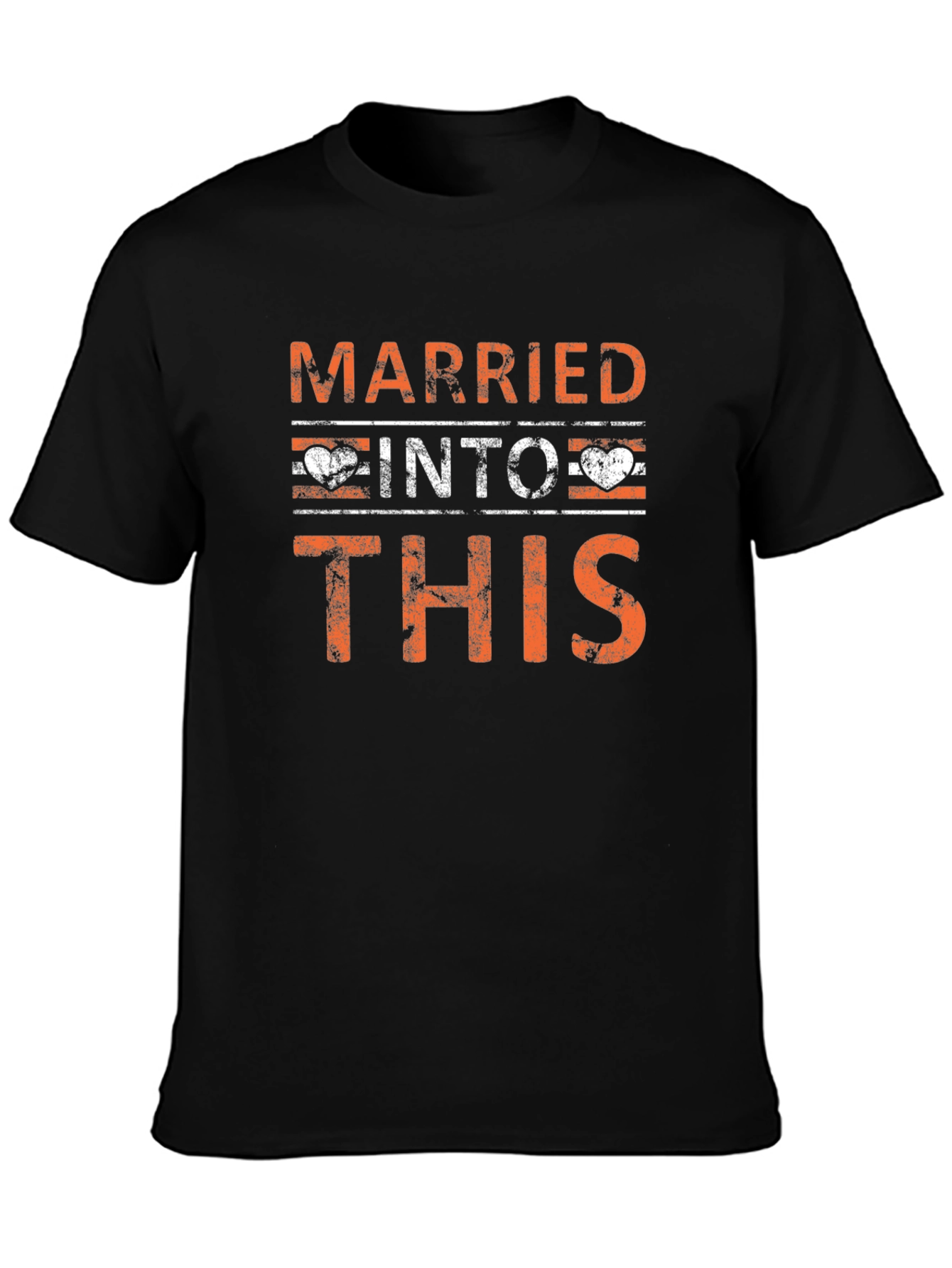 Married Into This Graphic Tee - Black Cotton Shirt
