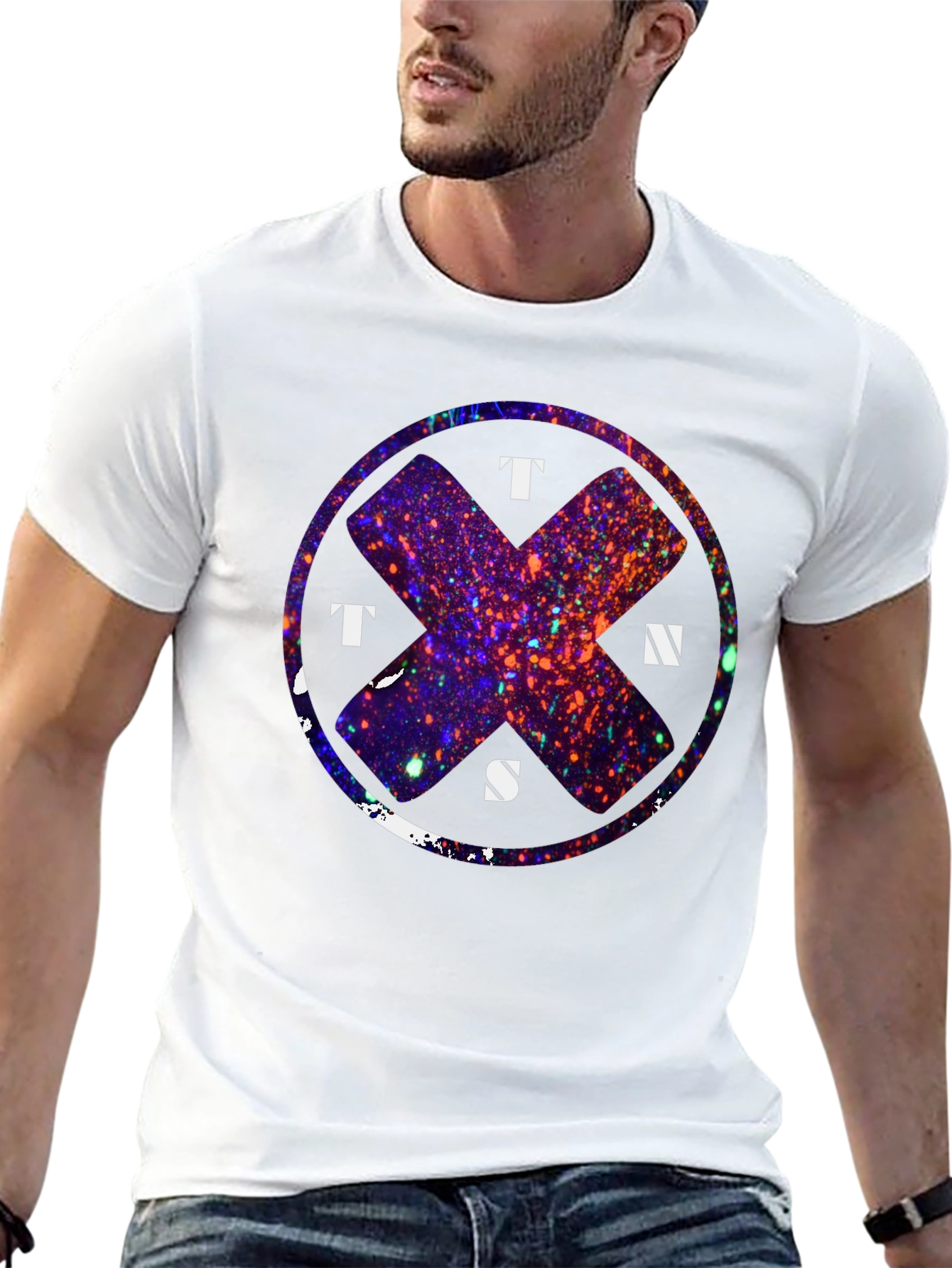 Galaxy TXTN Graphic Tee - Trendy Casual Wear