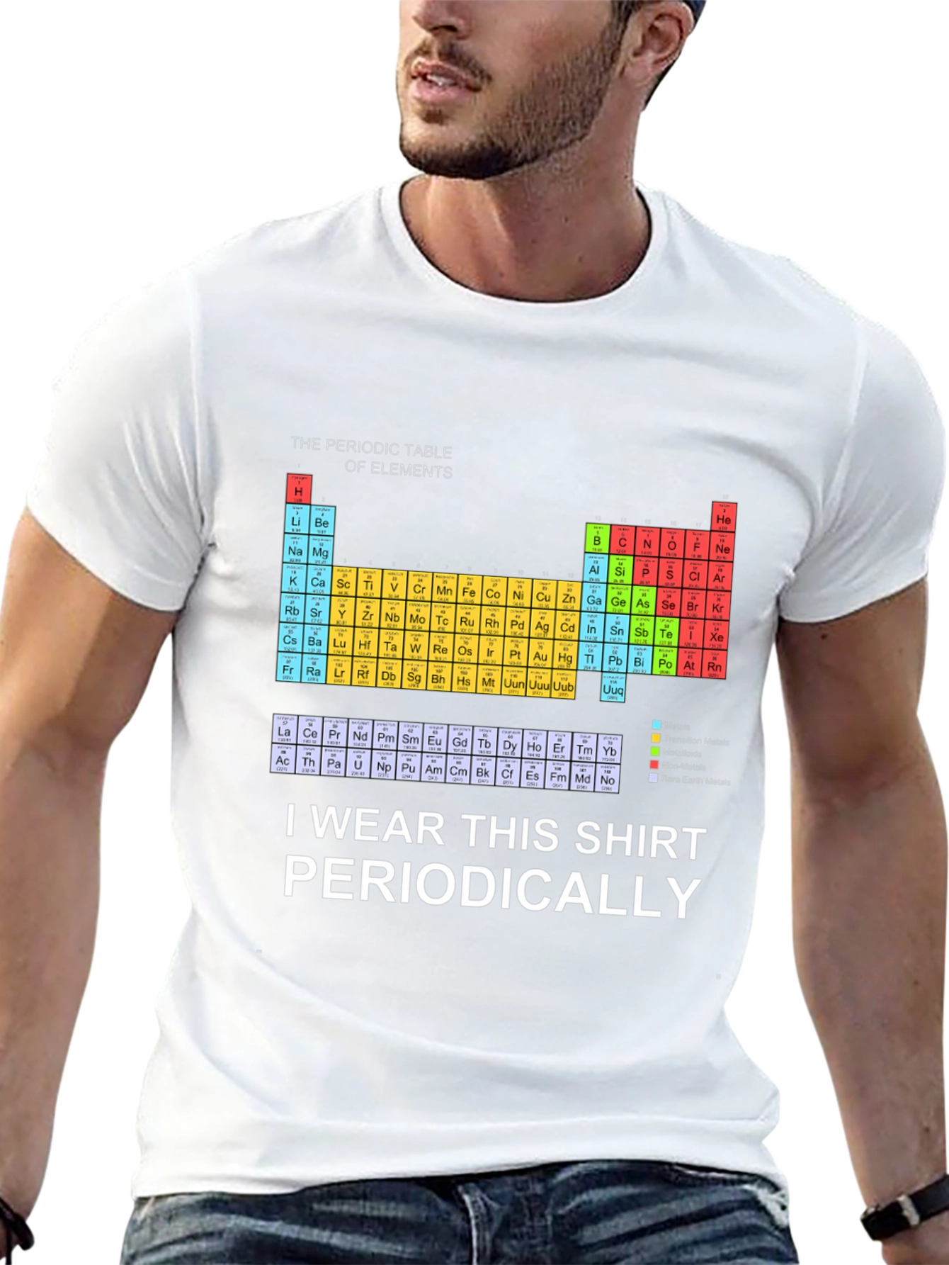 Periodic Table T-Shirt - Science Geek Fashion