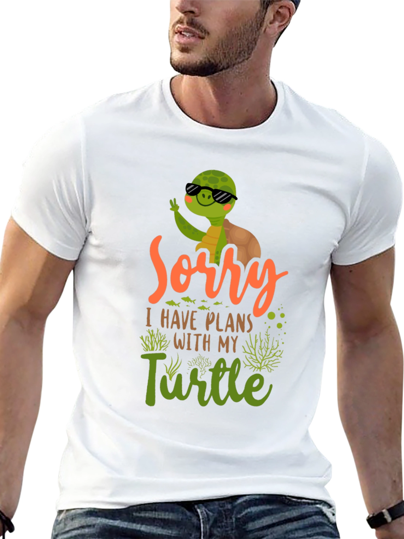 Sorry I Have Plans With My Turtle T-Shirt