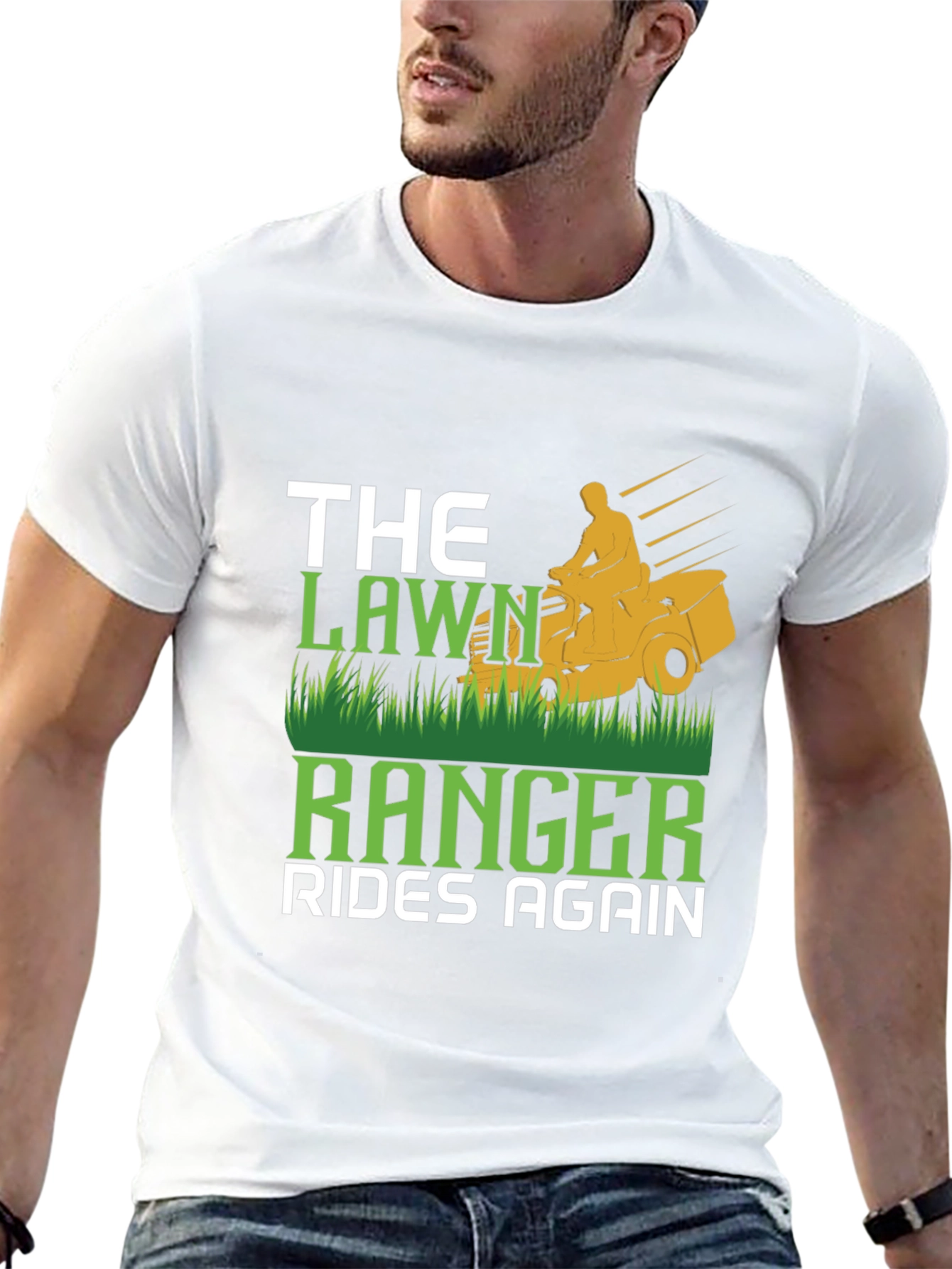 The Lawn Ranger Rides Again T-Shirt