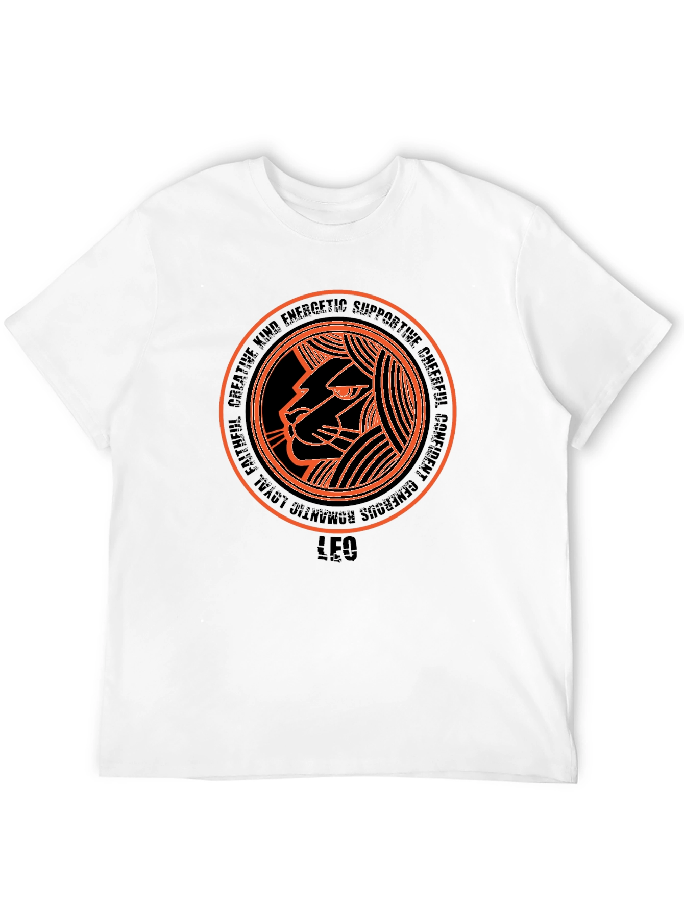 Leo Zodiac Sign Graphic T-Shirt