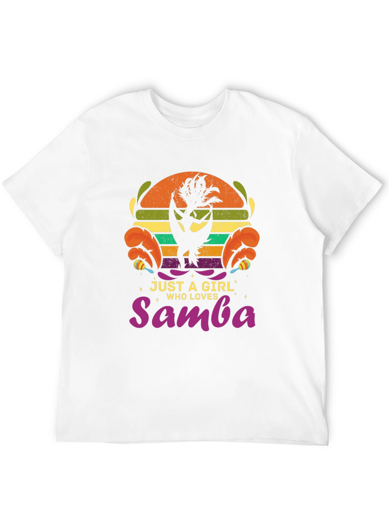 Just a Girl Who Loves Samba T-Shirt