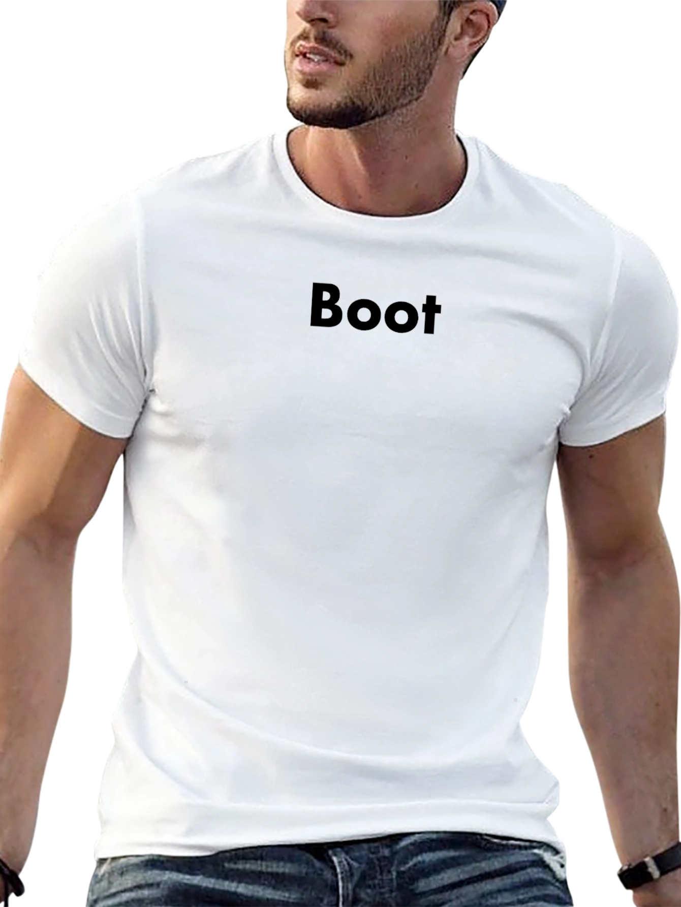 Minimalist Boot Black T-Shirt