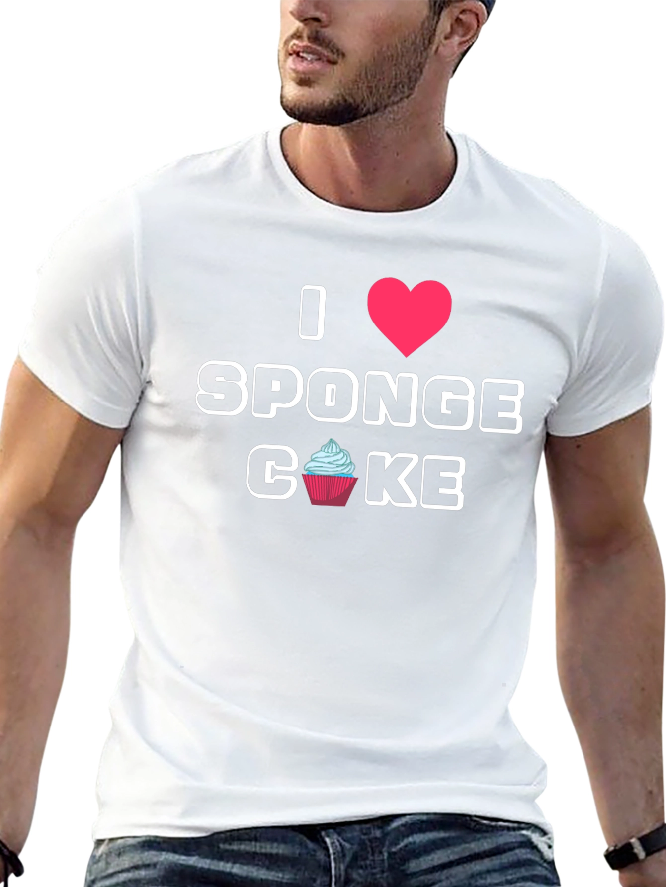 I Love Sponge Cake T-Shirt
