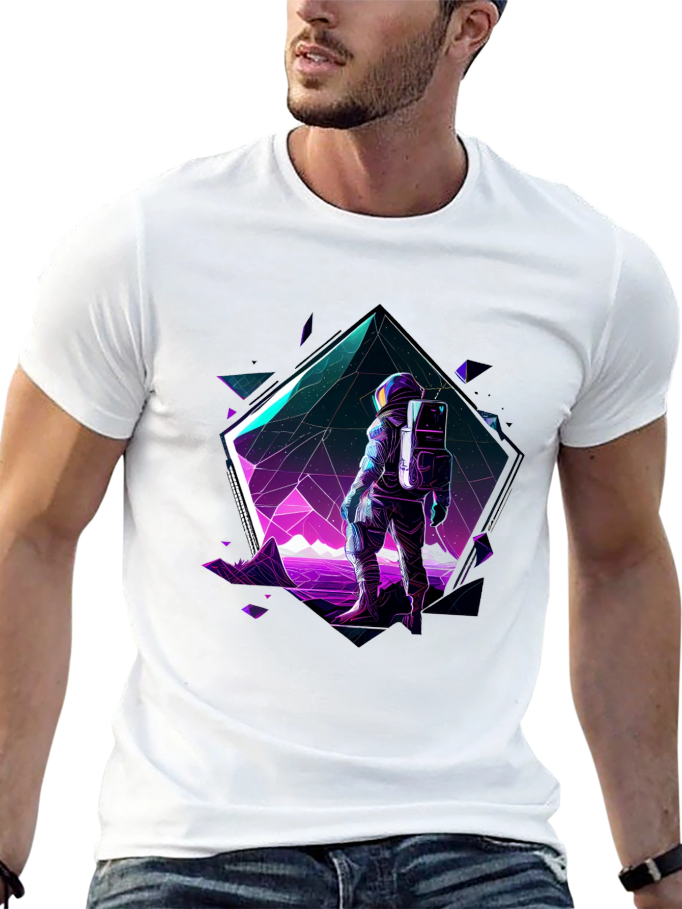 Astronaut Graphic Tee - Space Adventure T-Shirt