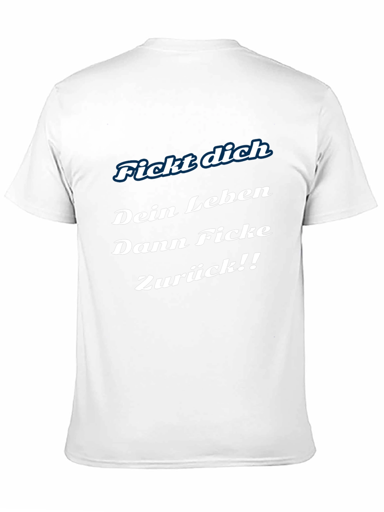 Fickt Dich Graphic Tee - Edgy German Slogan T-Shirt
