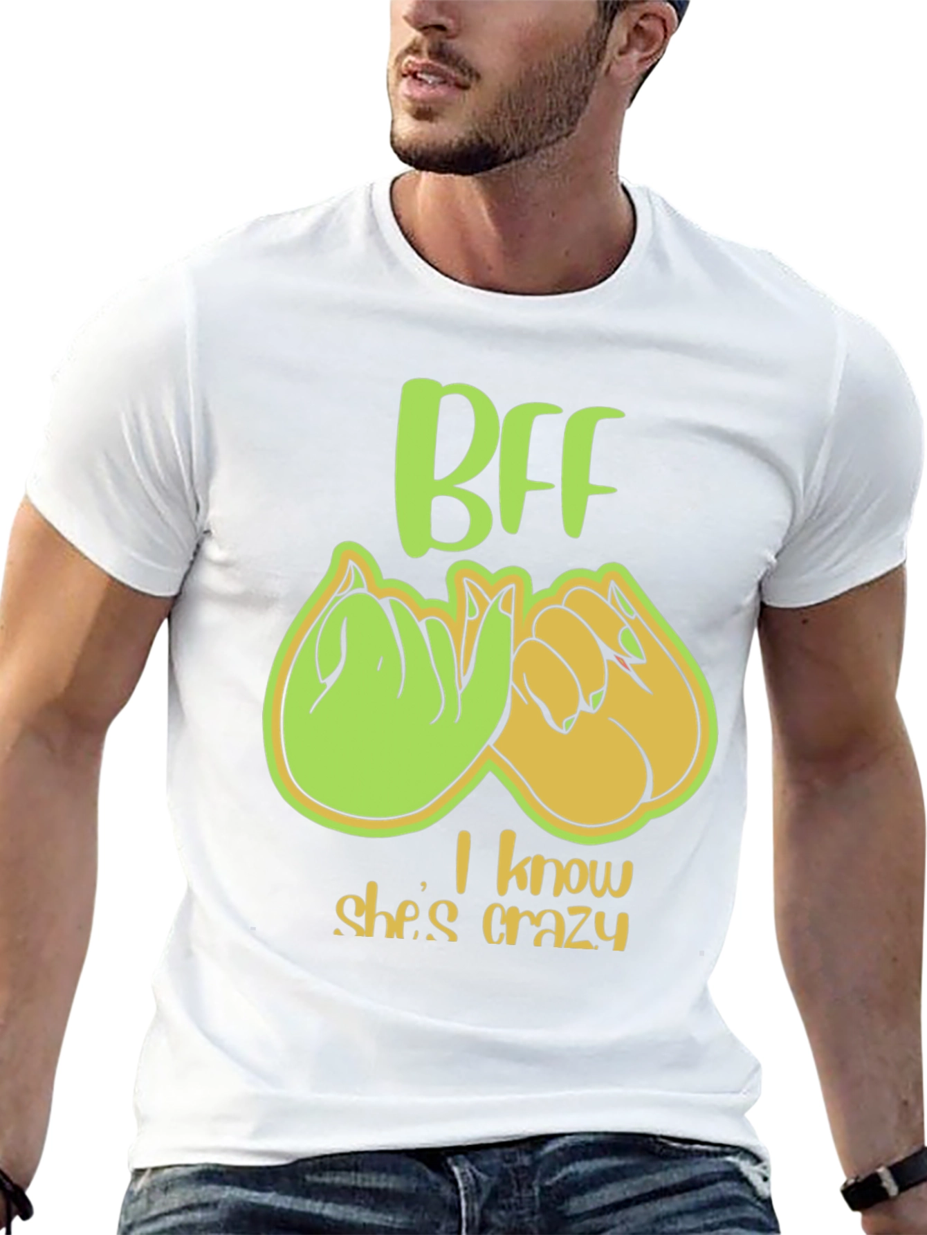 BFF Crazy Best Friend Pinky Promise T-Shirt