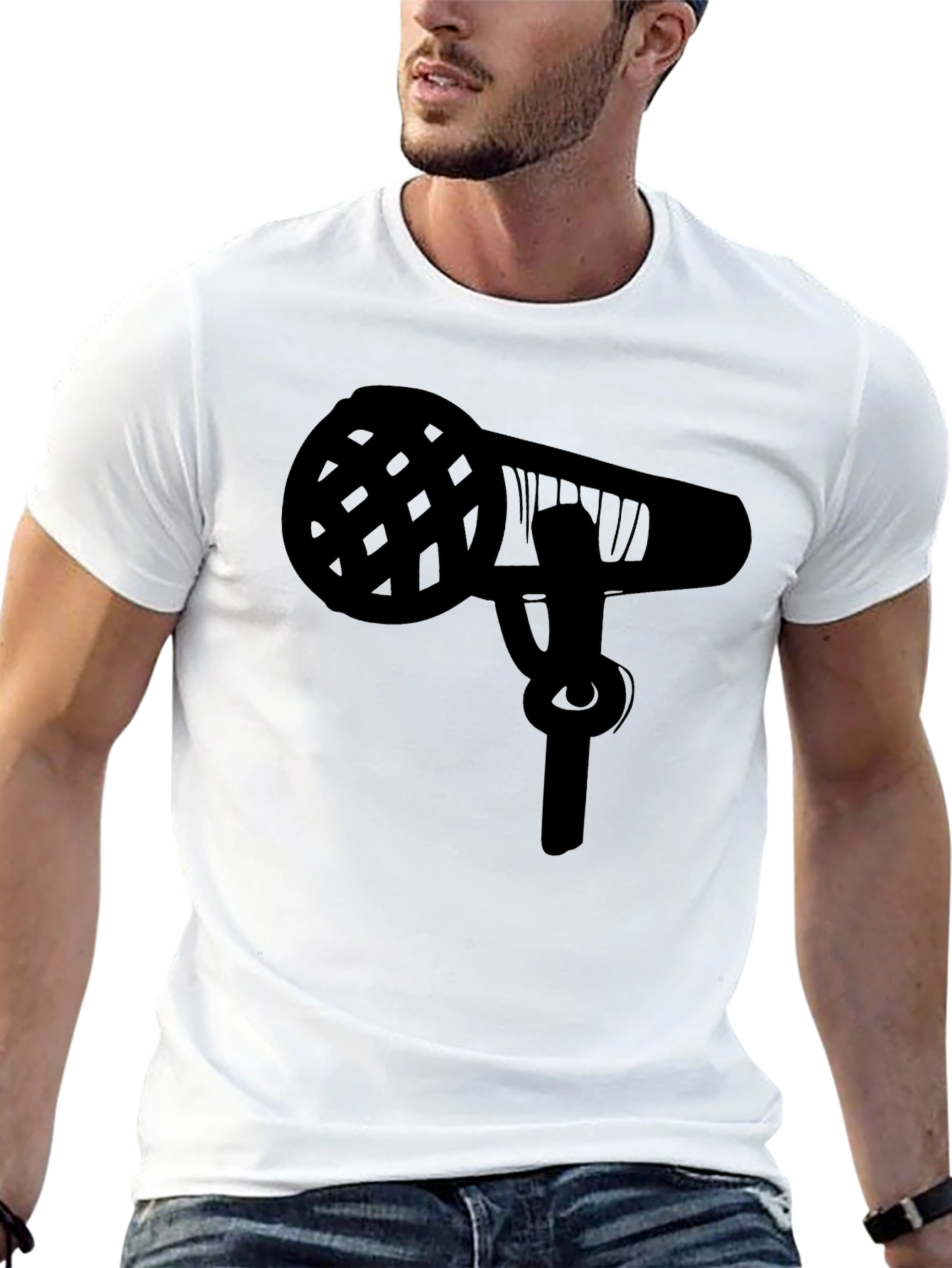 Microphone Graphic Tee - Rock Your Style!
