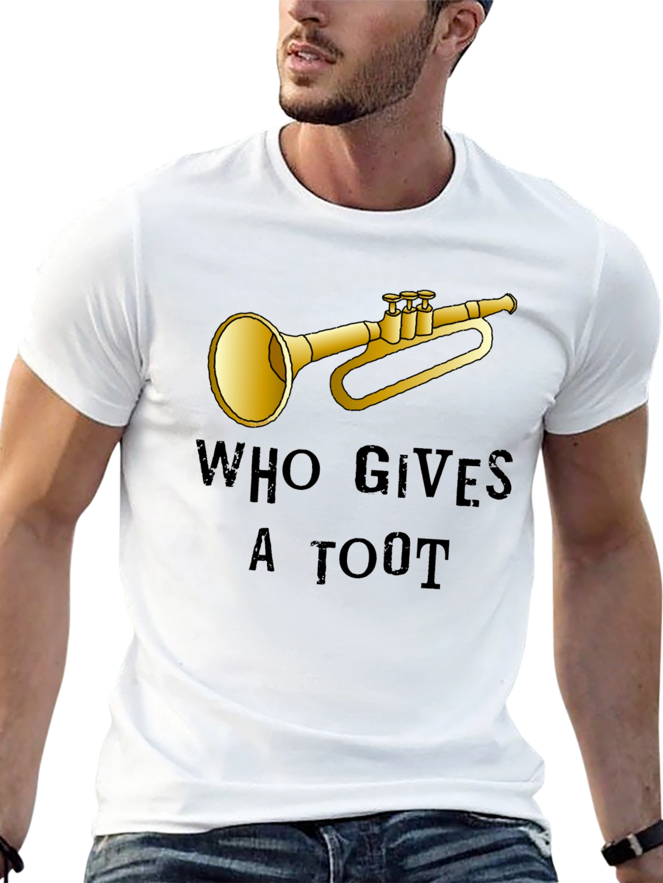 Who Gives a Toot T-Shirt - Funny Music Tee