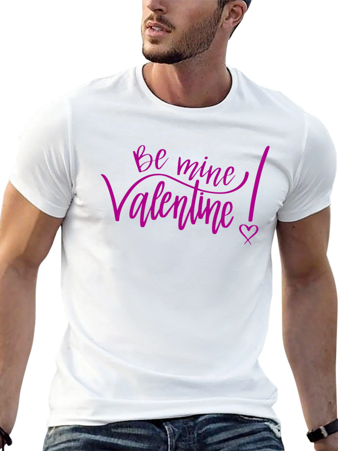 Be Mine Valentine T-Shirt - Black