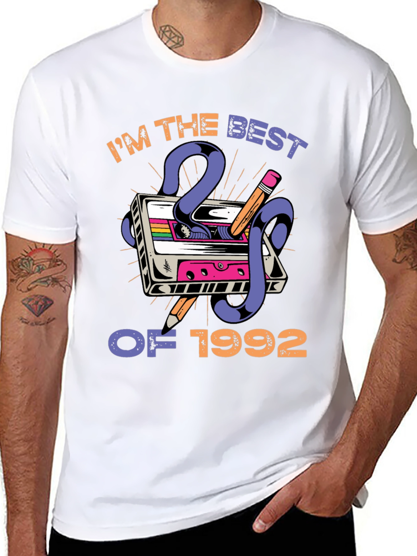 Best of 1992 Cassette Tape Graphic Tee