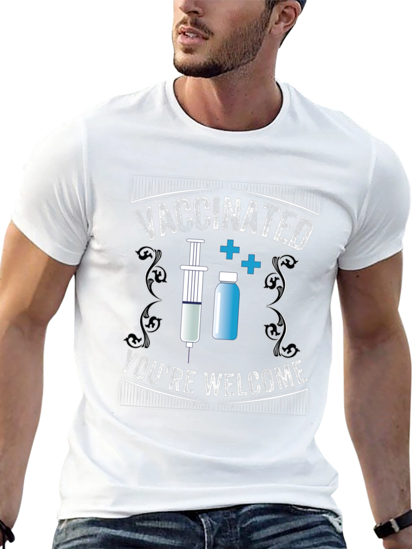 Vaccinated Youre Welcome Novelty T-Shirt