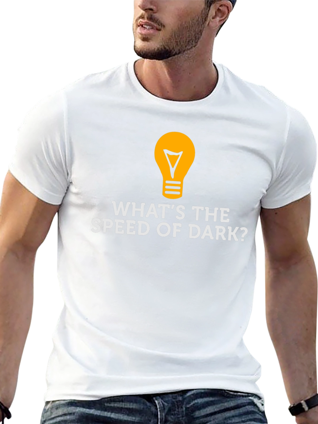 Whats the Speed of Dark? Novelty T-Shirt
