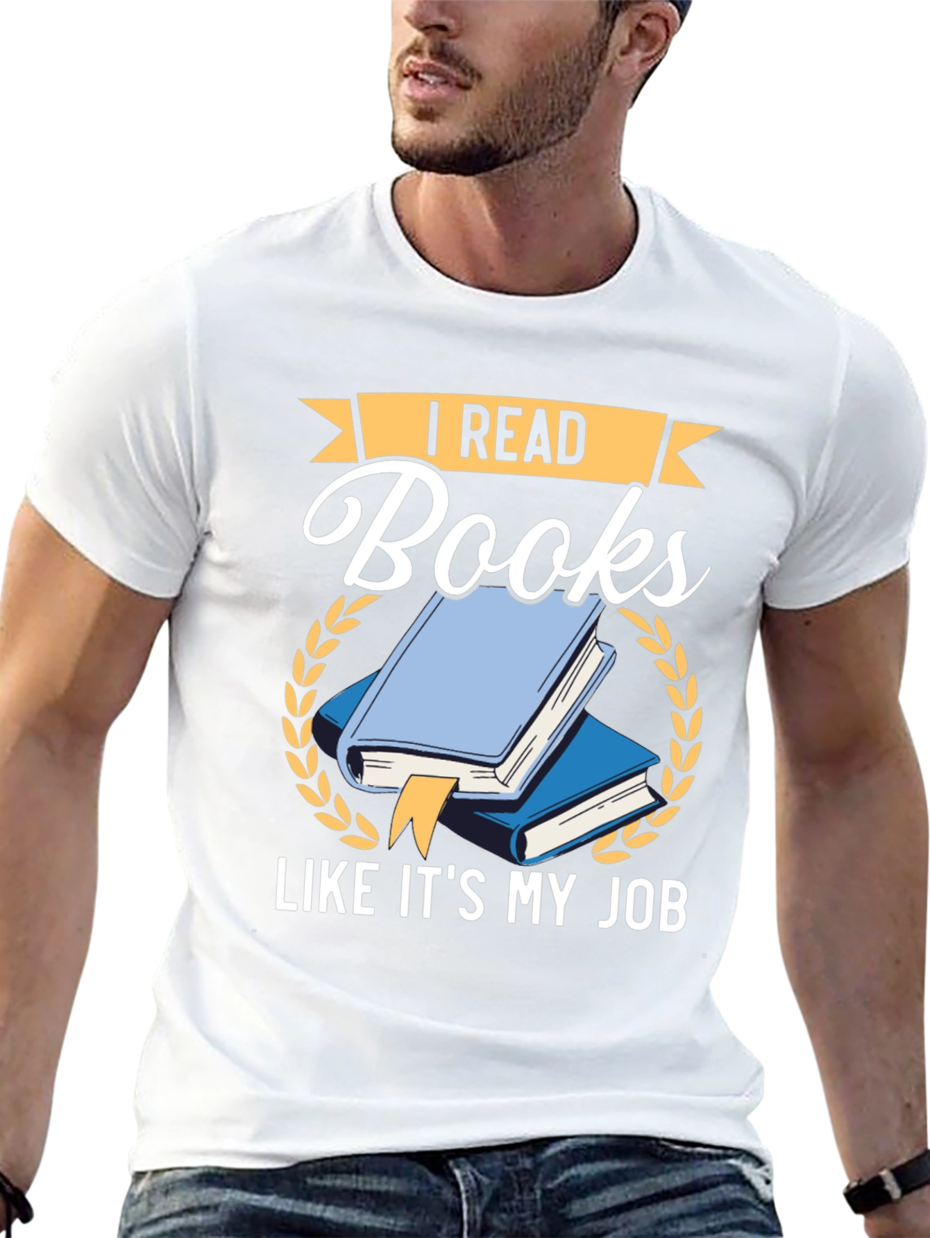 I Read Books Like Its My Job Graphic T-Shirt