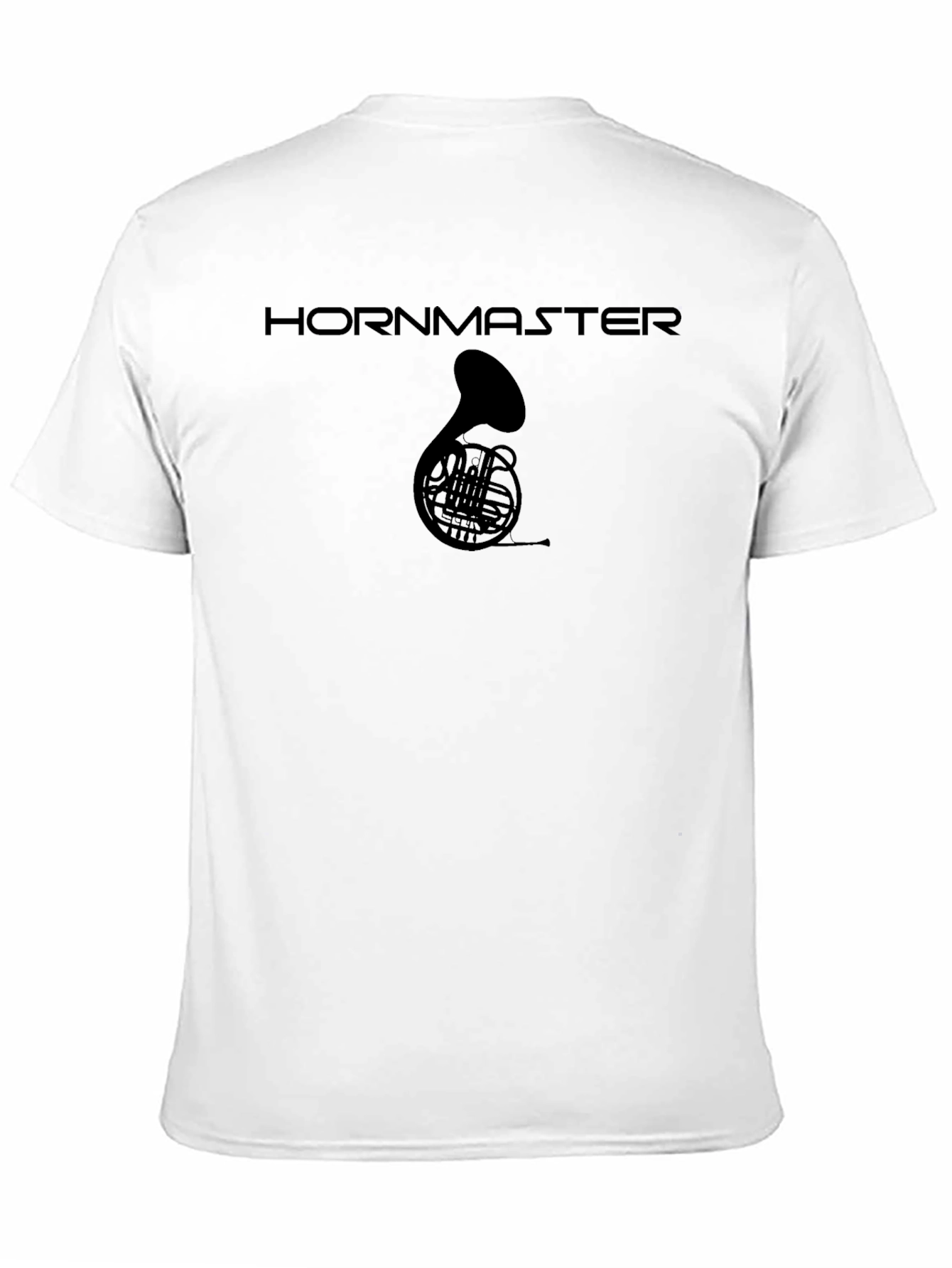 Hornmaster French Horn Black T-Shirt