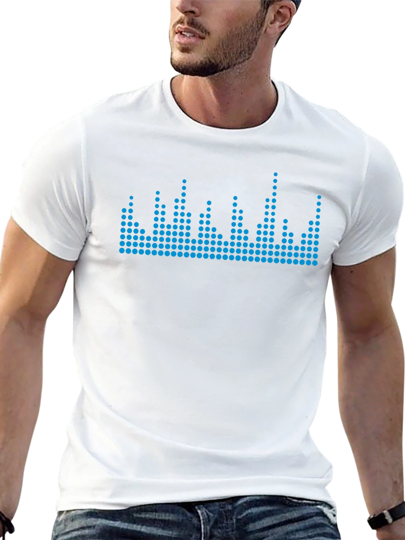 Sound Reactive LED Equalizer T-Shirt