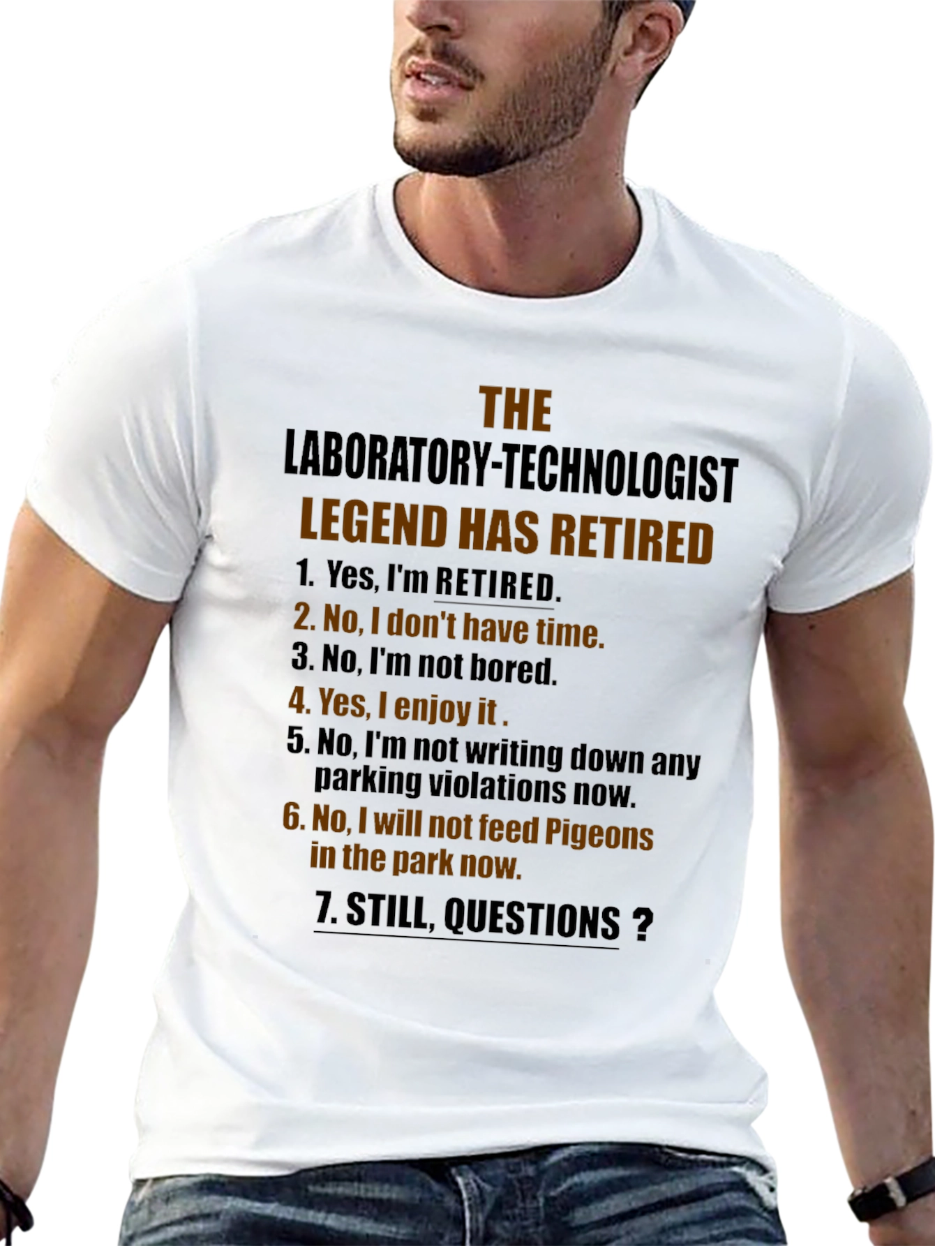 Retired Laboratory Technologist T-Shirt