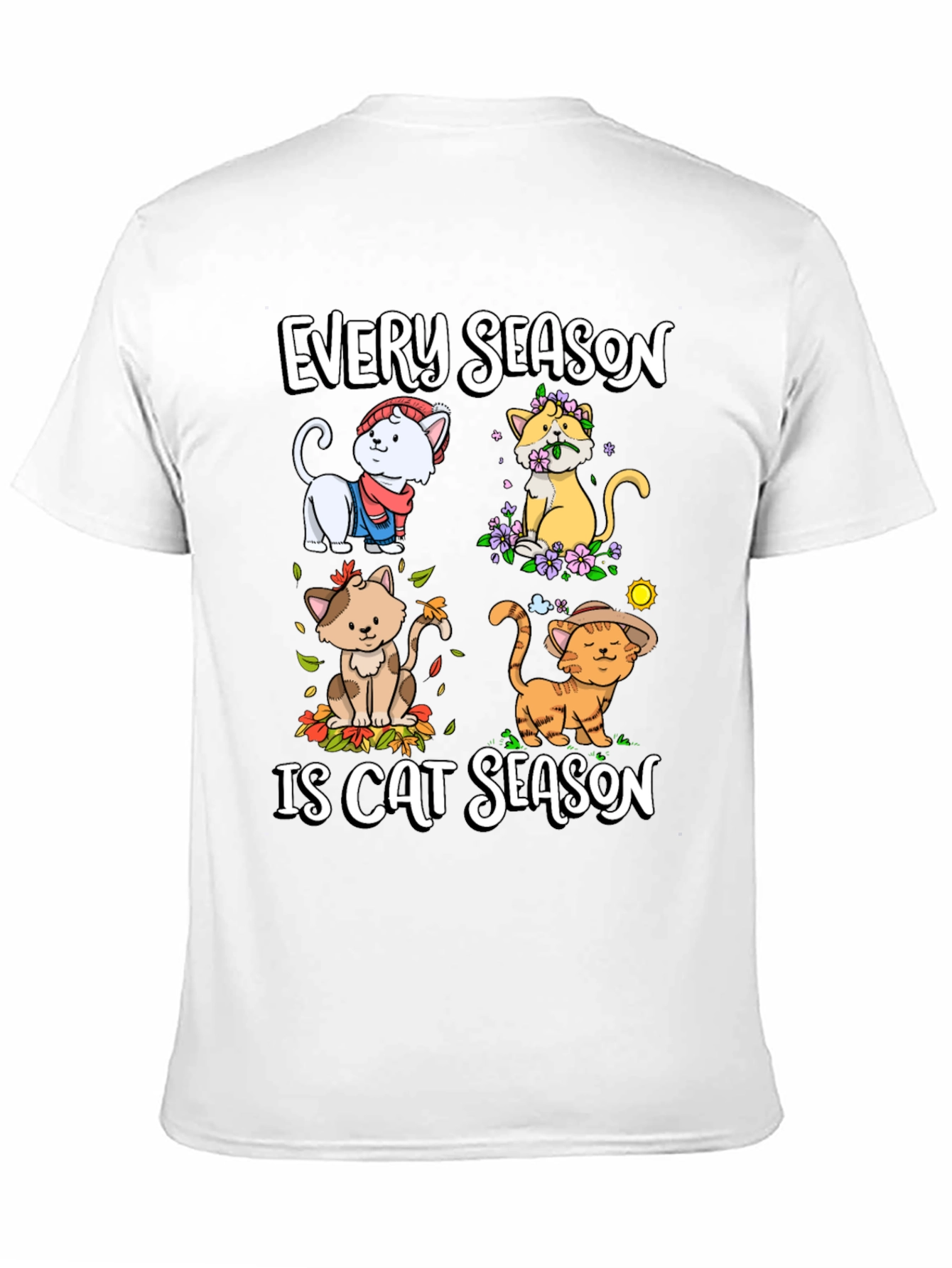 Every Season is Cat Season T-Shirt