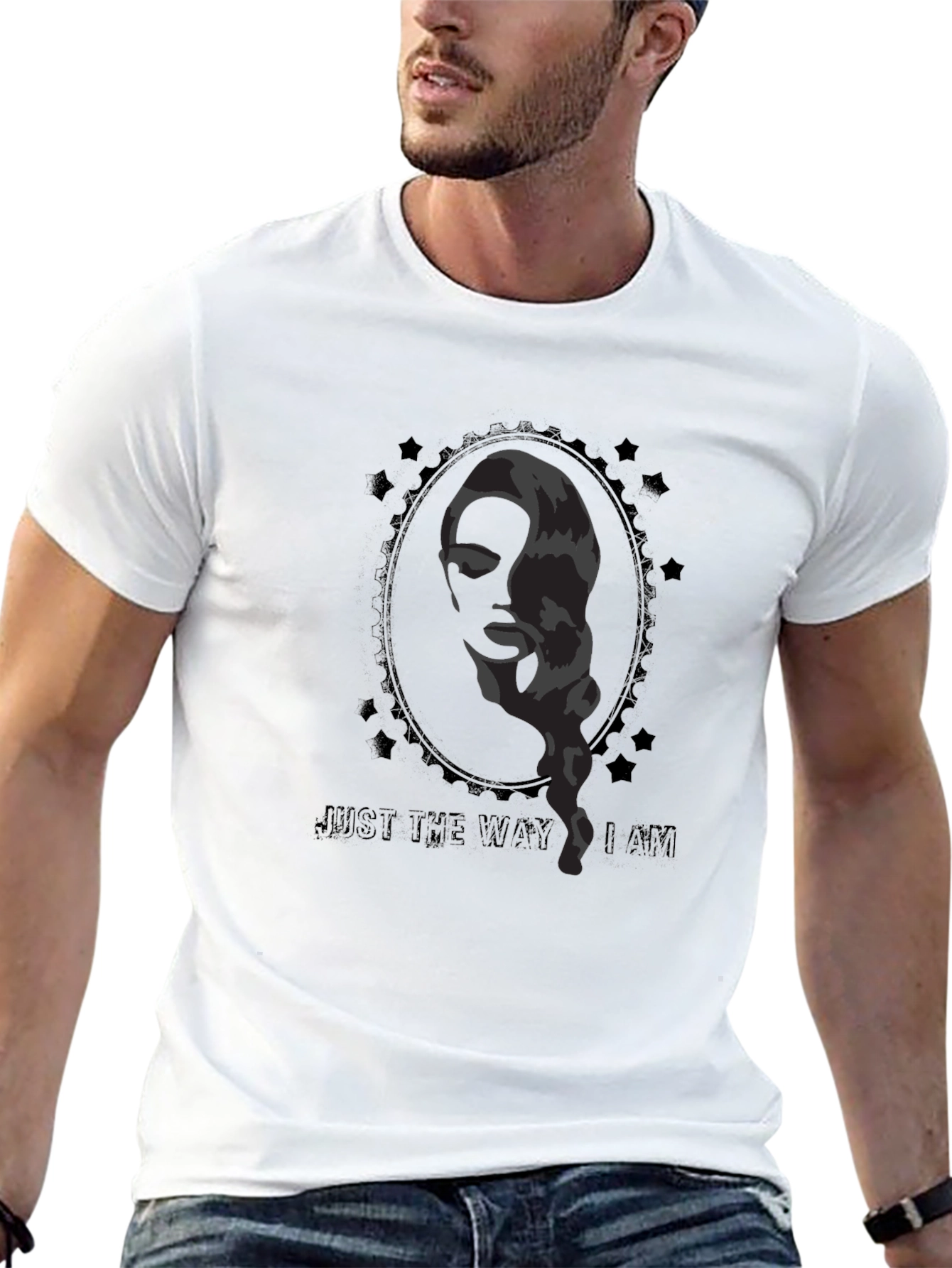 Just the Way I Am Black T-Shirt