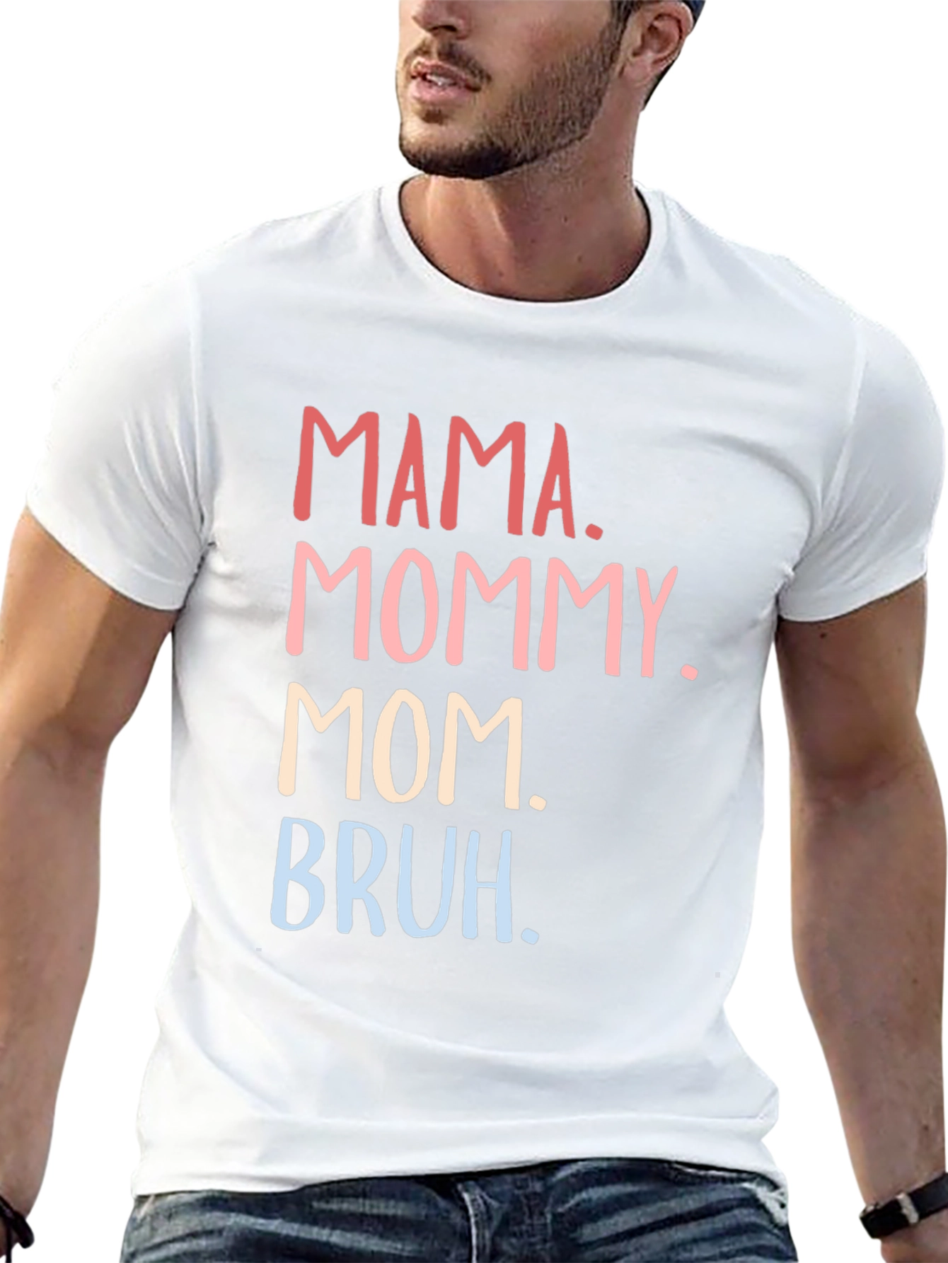 Mama Mommy Mom Bruh Funny T-Shirt