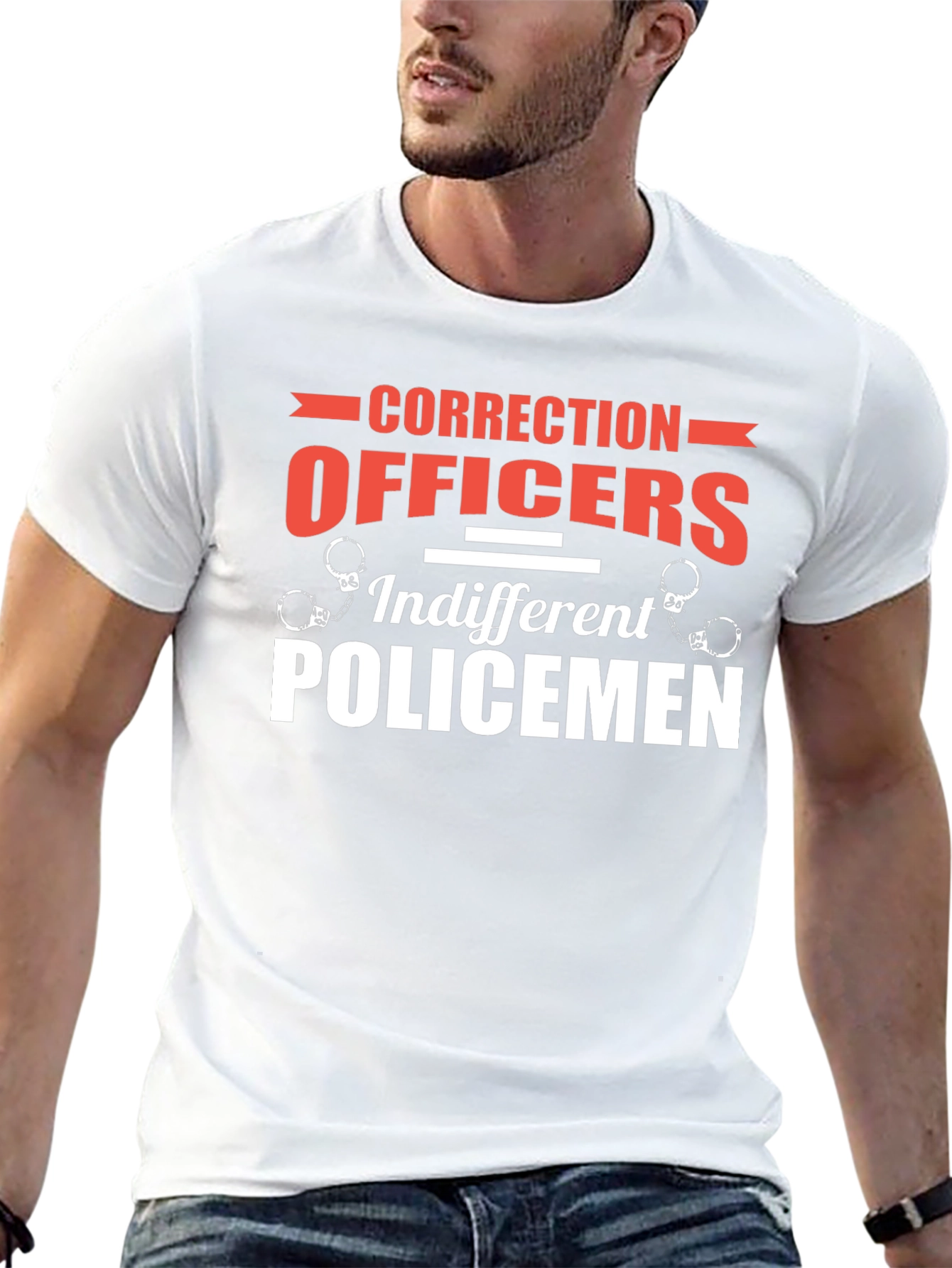 Correction Officers T-Shirt - Indifferent Policemen