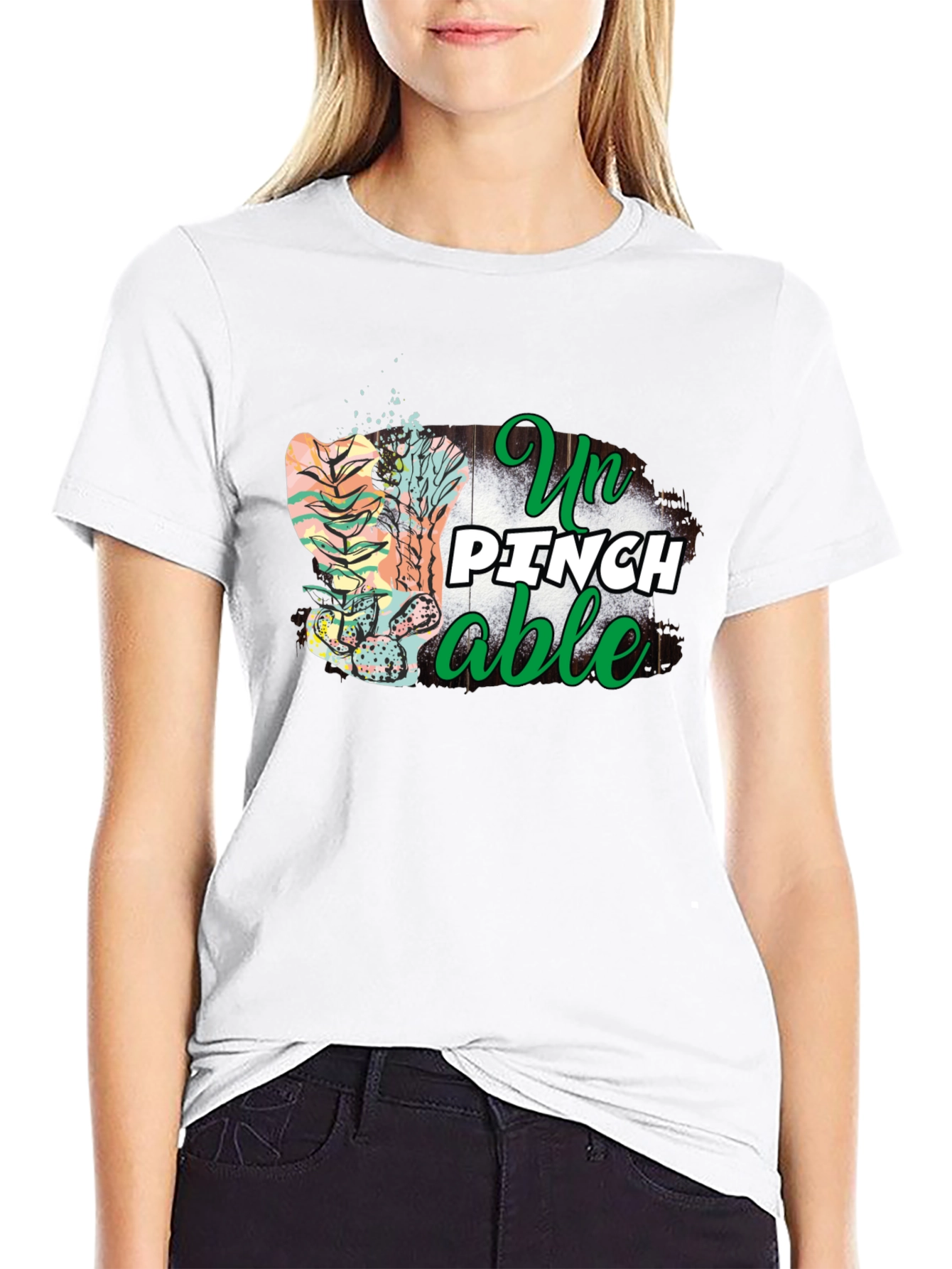 Un Pinchable T-Shirt - Cactus Graphic Tee