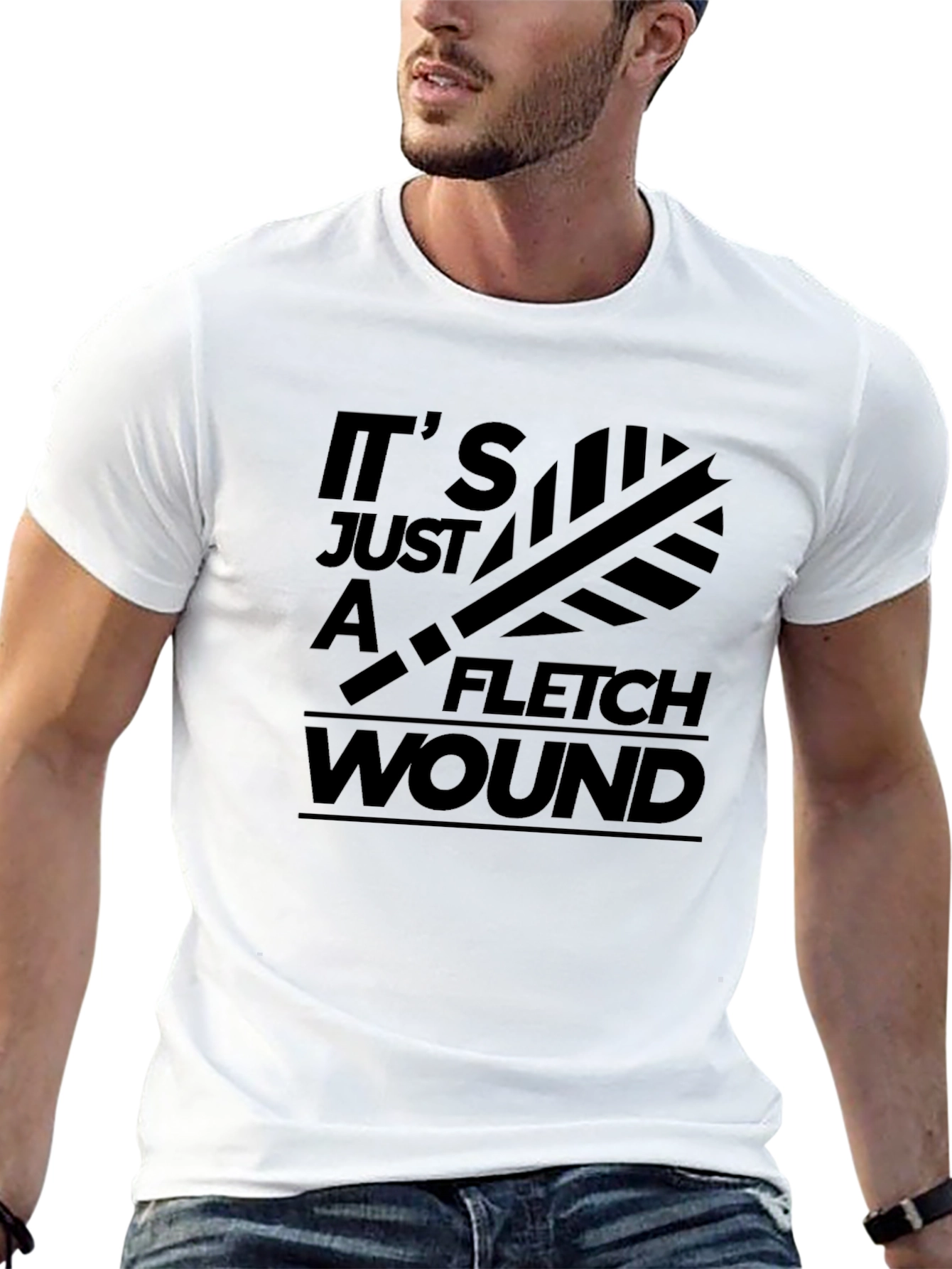 Its Just a Fletch Wound T-Shirt