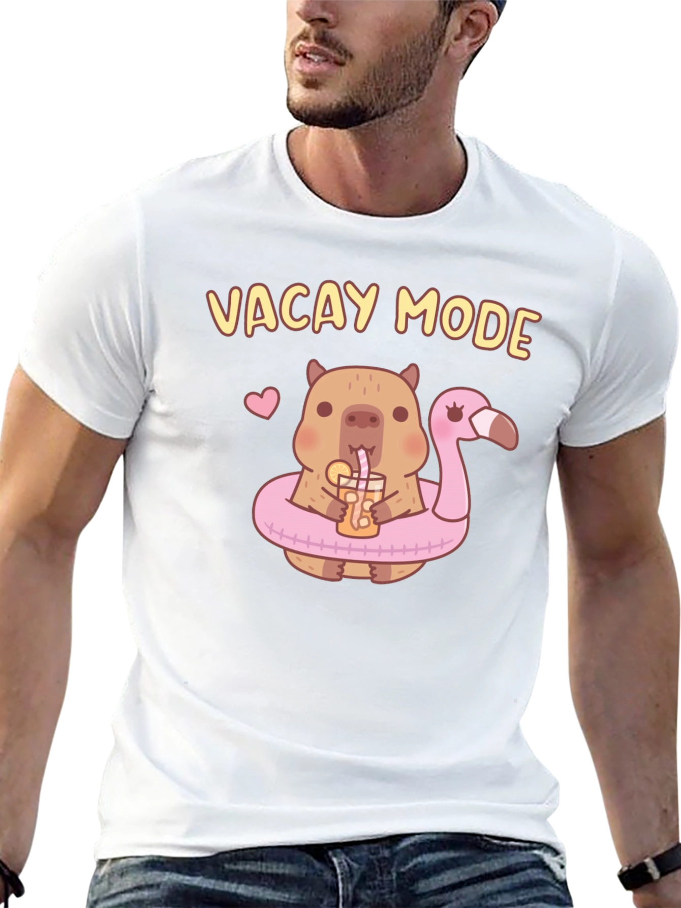 Vacay Mode Capybara T-Shirt