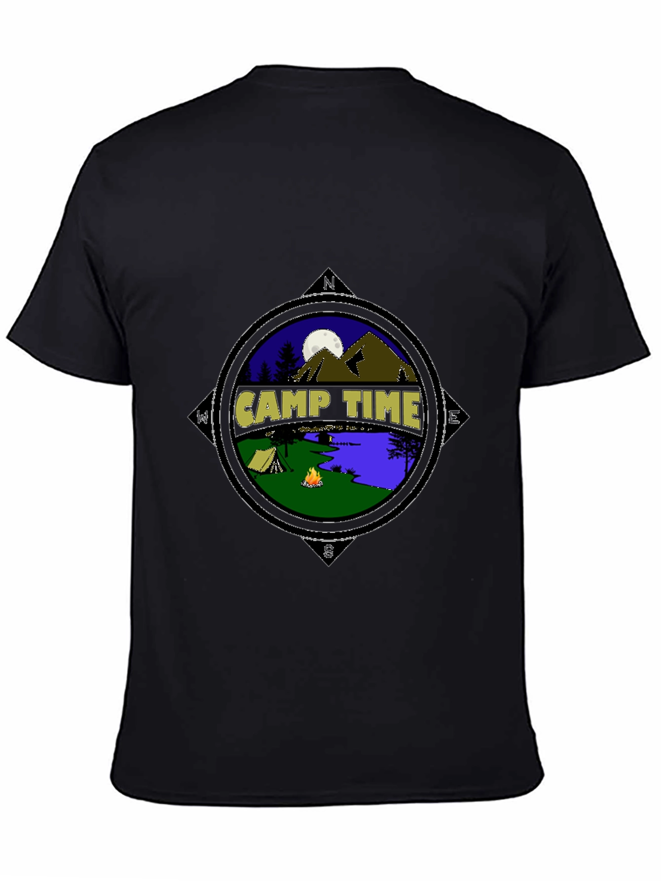 Camp Time Graphic T-Shirt | Outdoor Adventure Tee