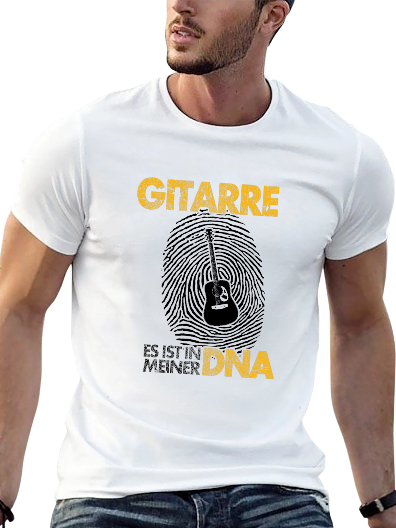 Guitar DNA Graphic T-Shirt